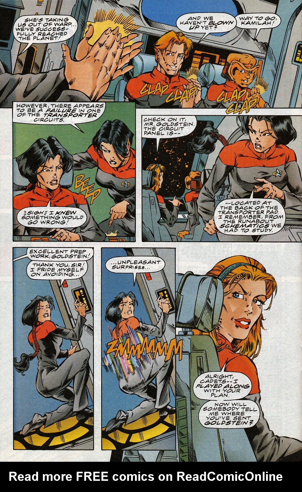 Read online Star Trek: Starfleet Academy (1996) comic -  Issue #4 - 14