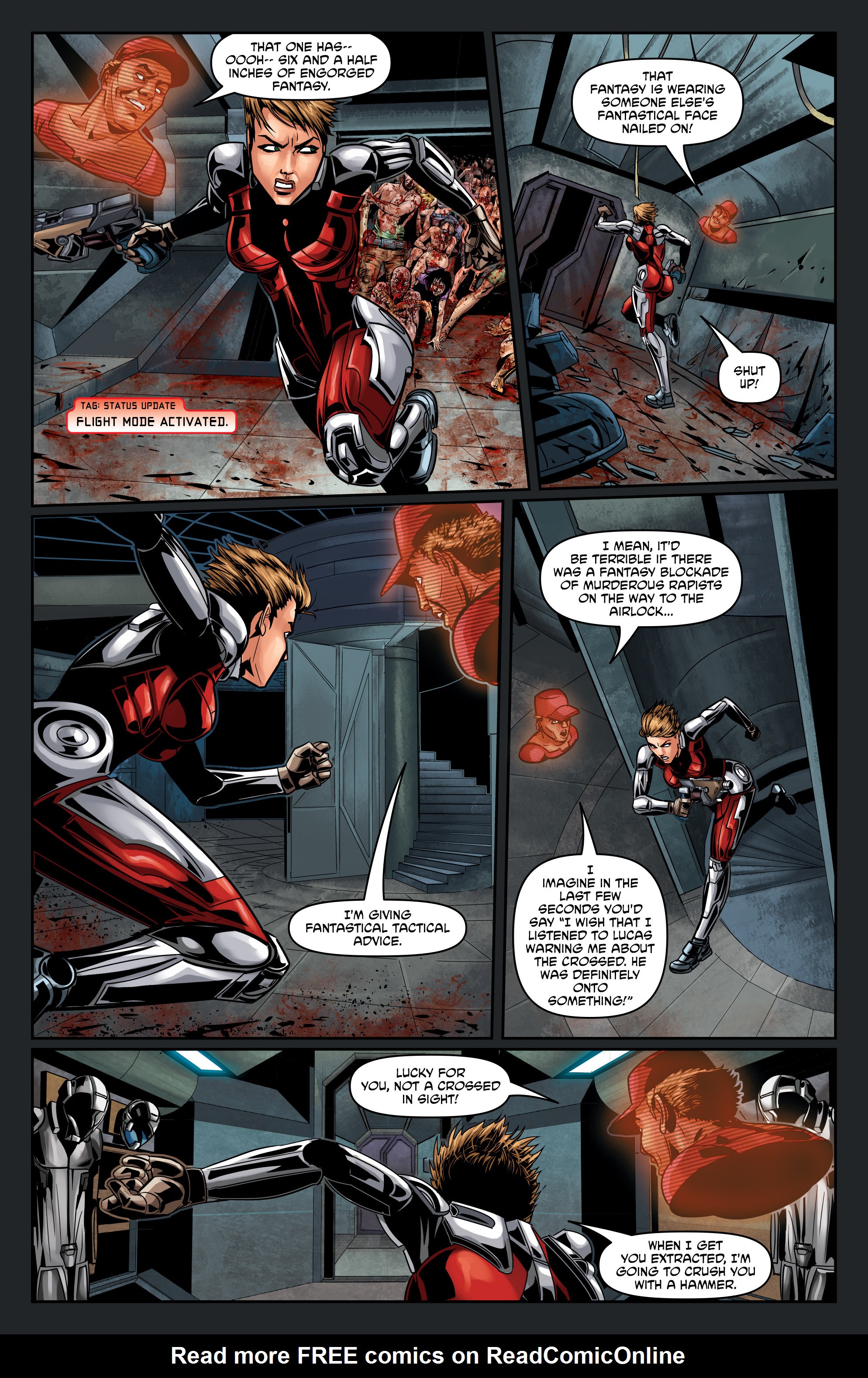 Read online Mercury Heat comic -  Issue #8 - 9