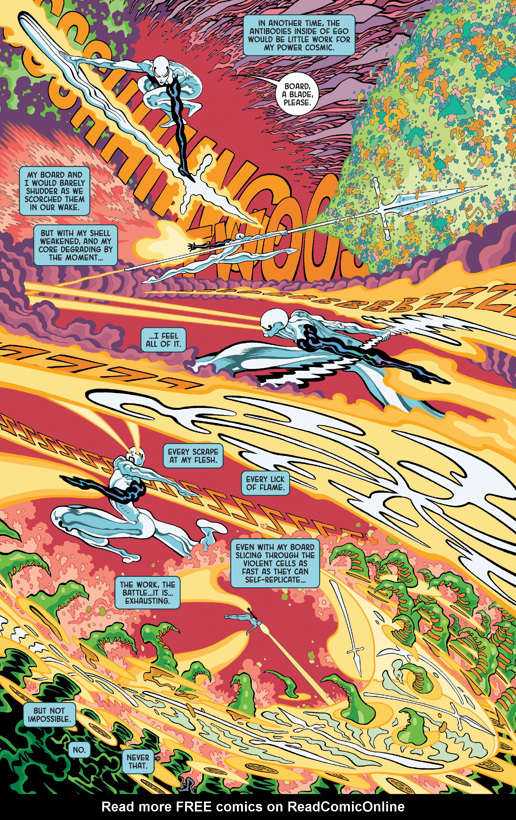 Read online Silver Surfer: Black comic -  Issue #3 - 17