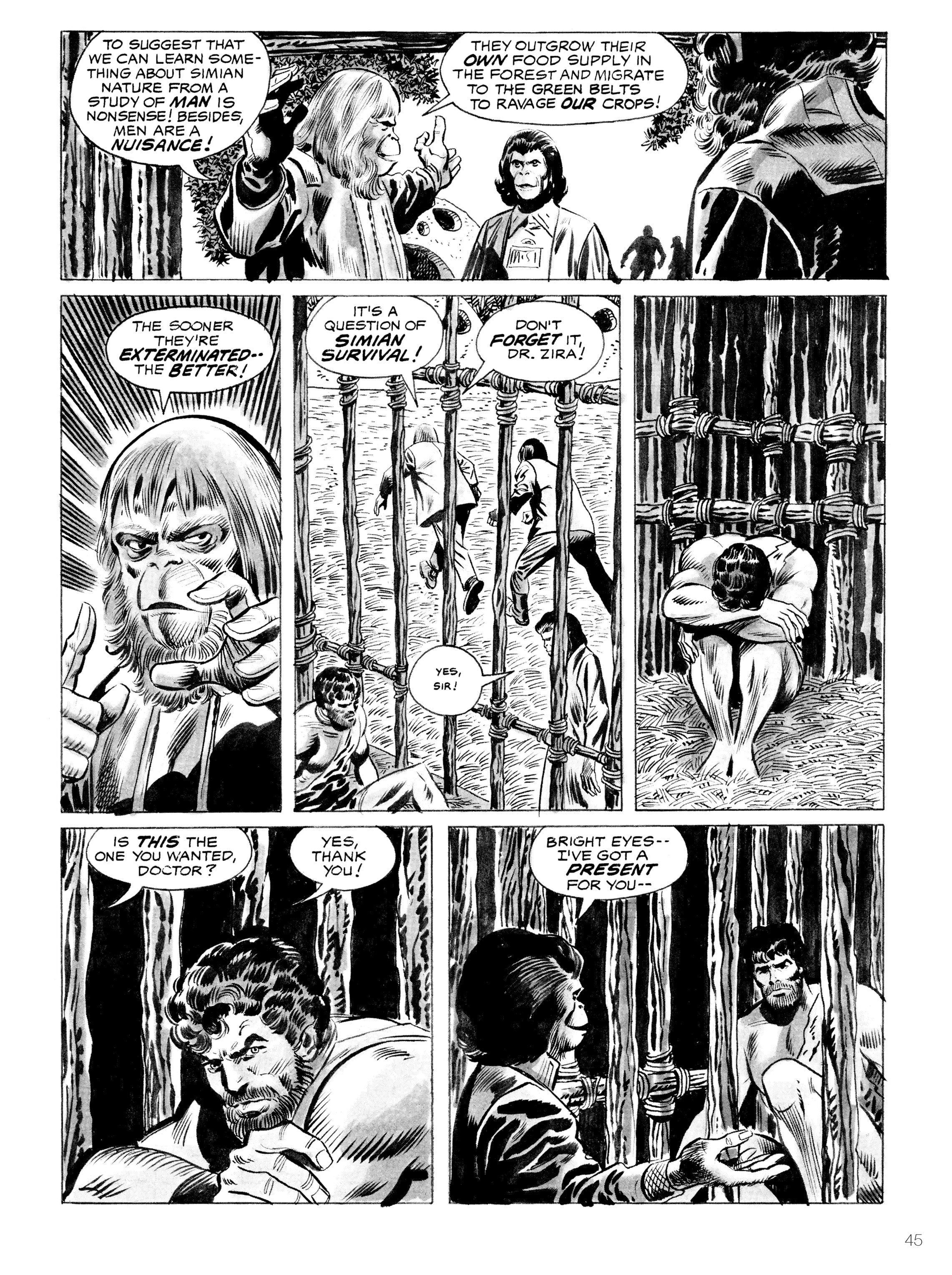 Read online Planet of the Apes: Archive comic -  Issue # TPB 2 (Part 1) - 42
