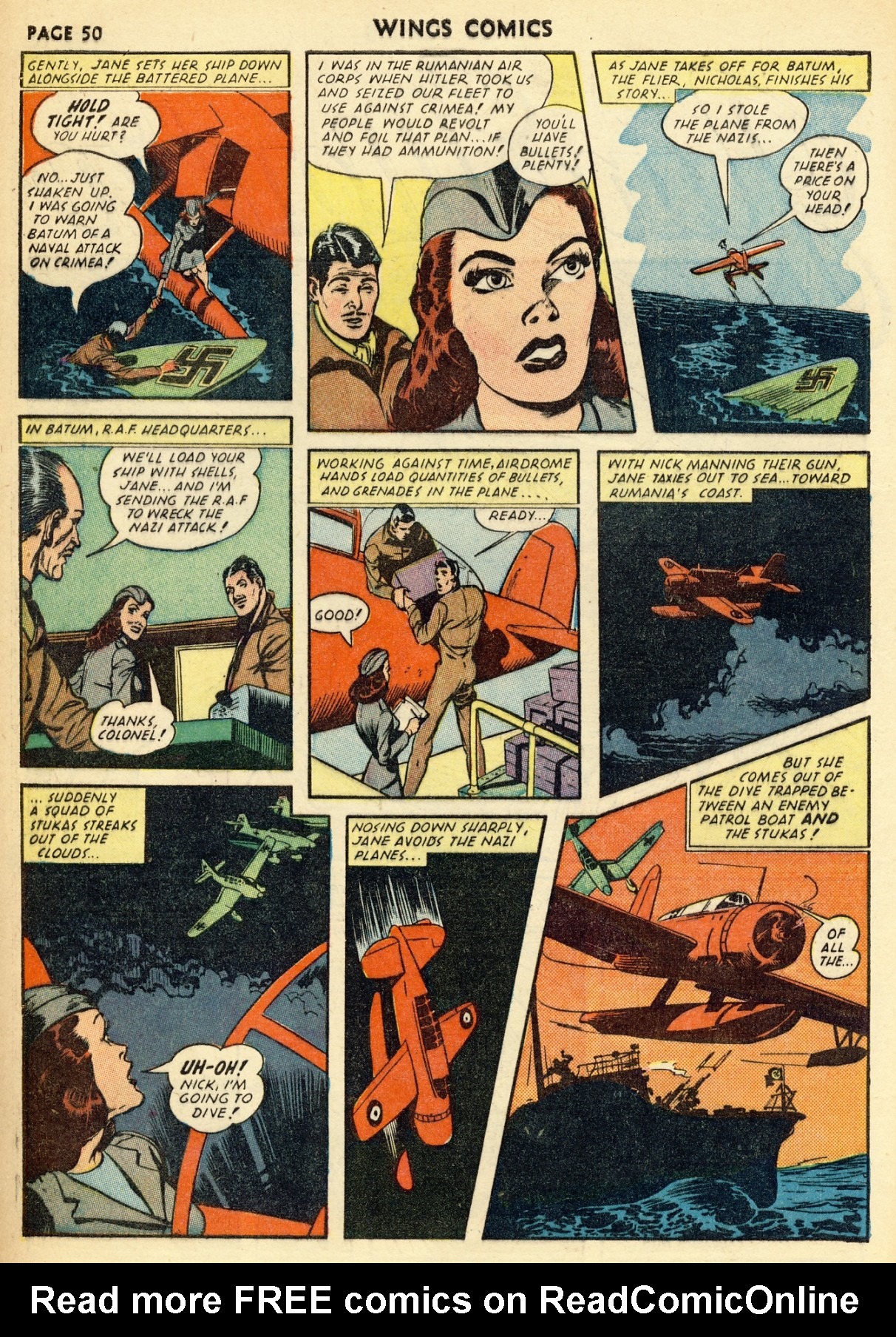 Read online Wings Comics comic -  Issue #23 - 52