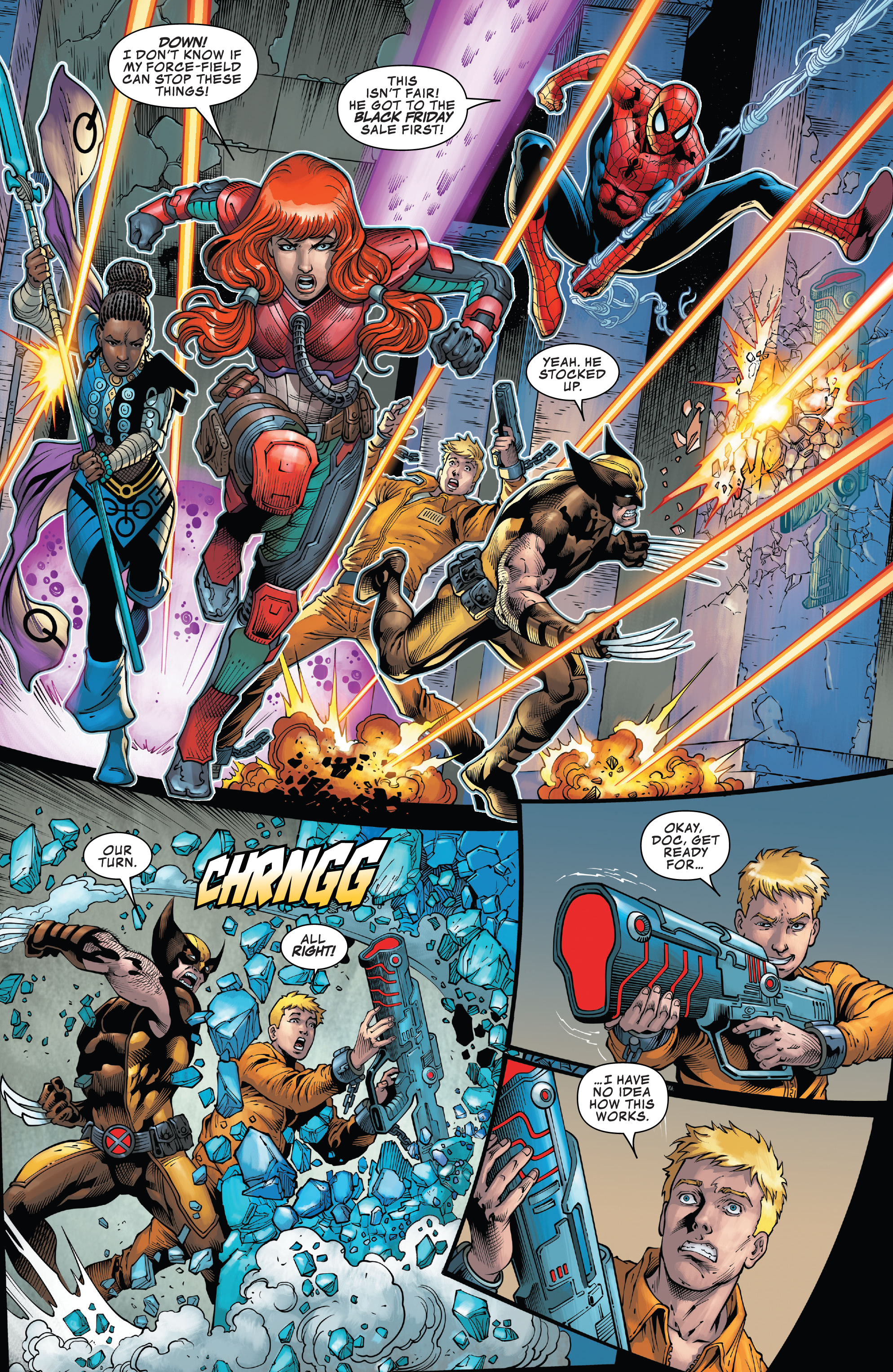 Read online Fortnite X Marvel: Zero War comic -  Issue #4 - 14