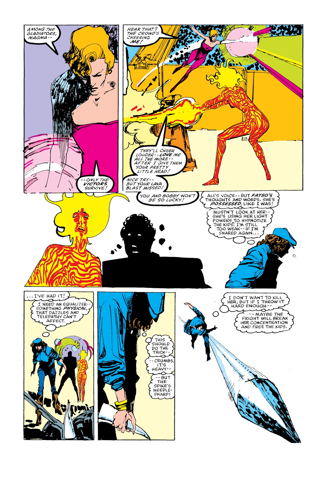 Read online New Mutants Classic comic -  Issue # TPB 4 - 129