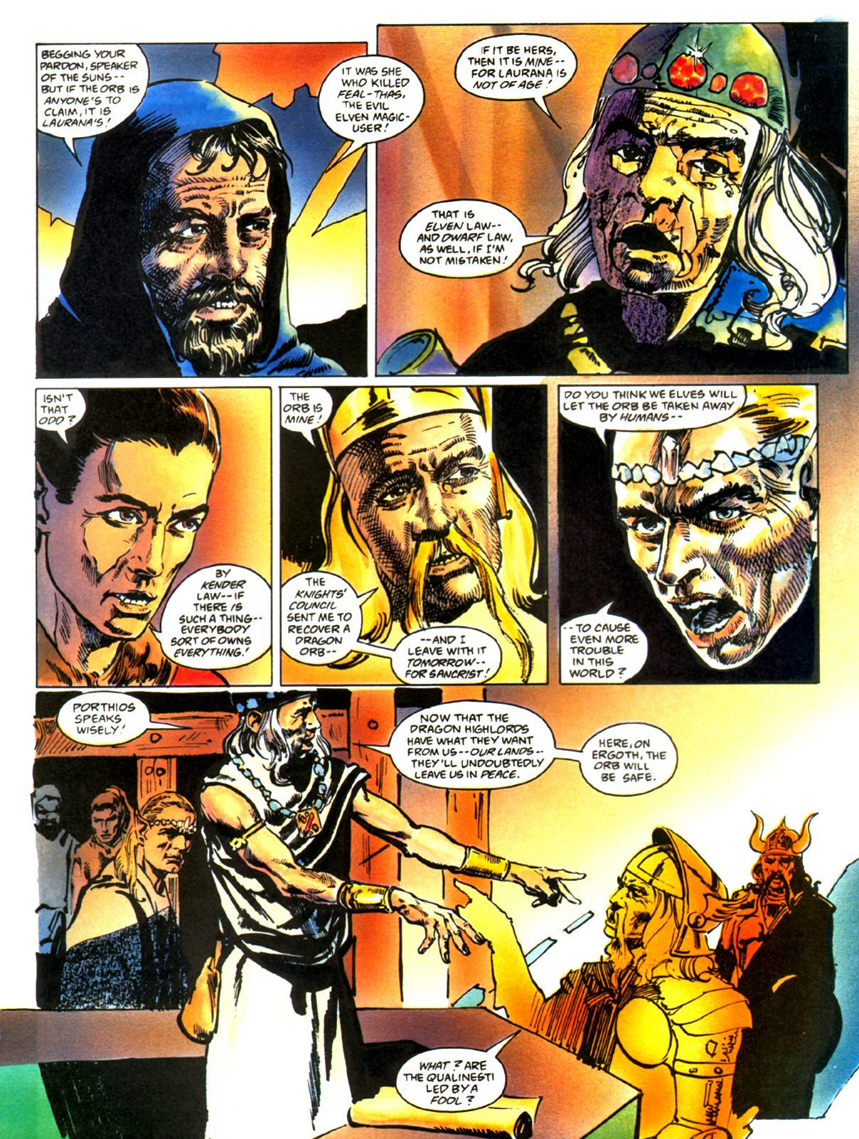 Read online Dragonlance Saga comic -  Issue #4 - 27