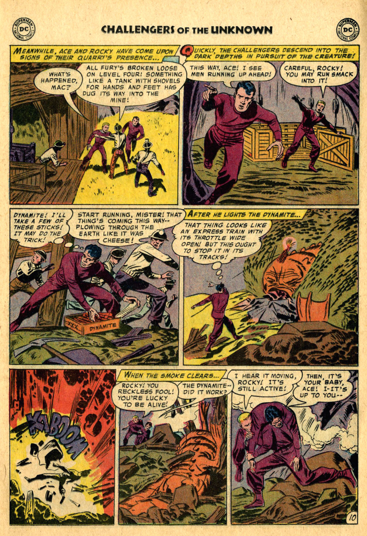 Challengers of the Unknown (1958) Issue #1 #1 - English 13