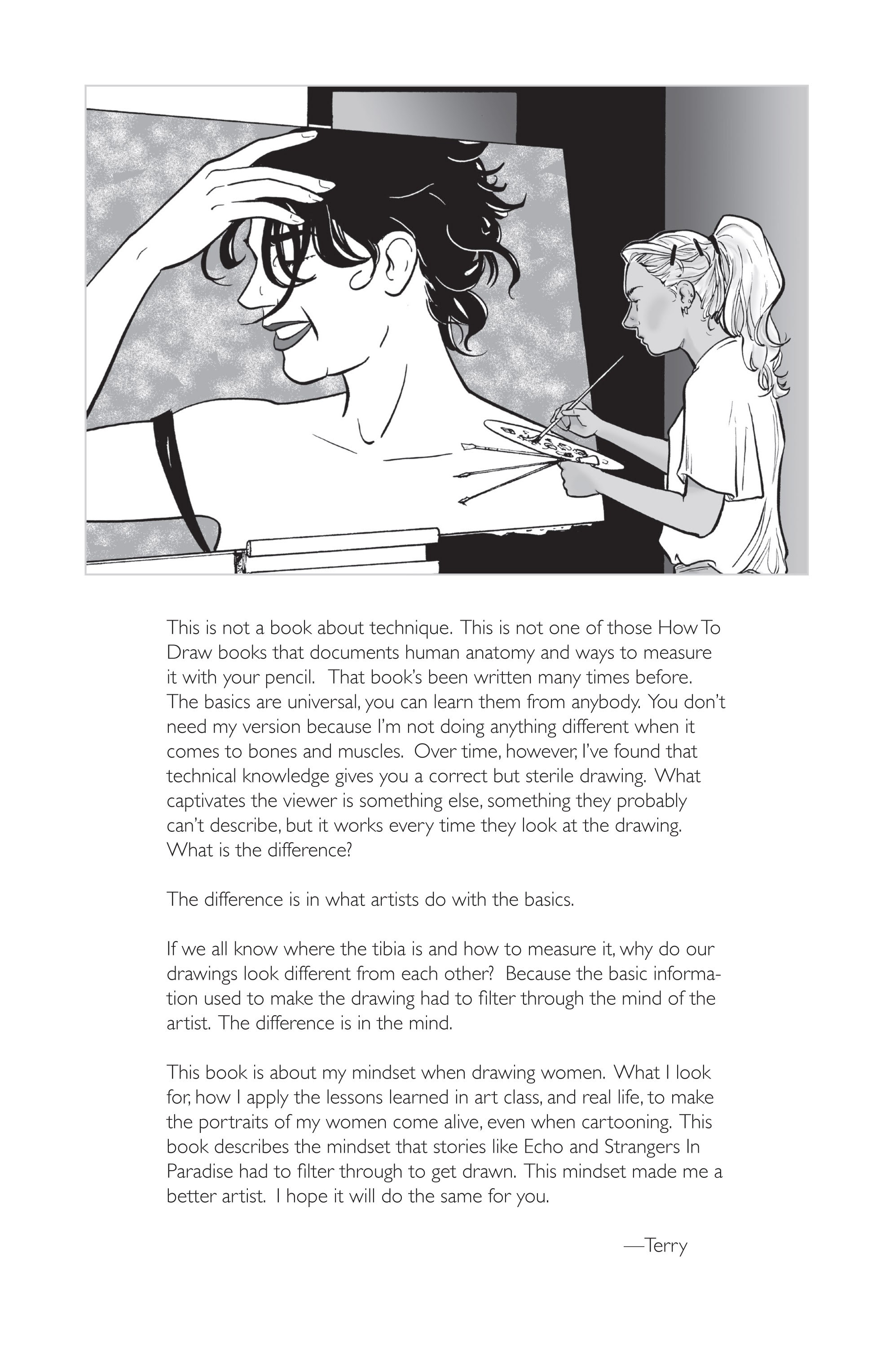 Read online Terry Moore's How to Draw... comic -  Issue # Women - 3