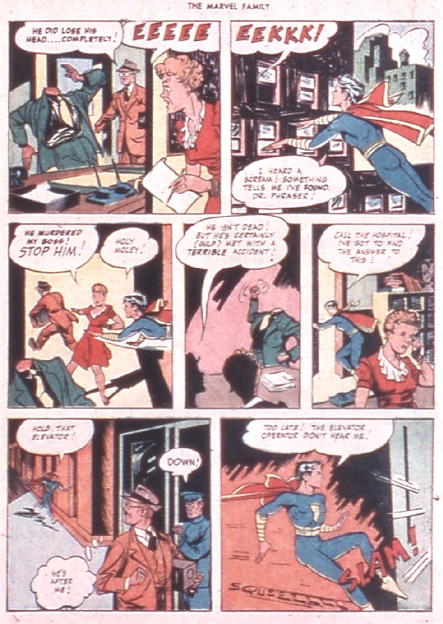 Read online The Marvel Family comic -  Issue #6 - 23