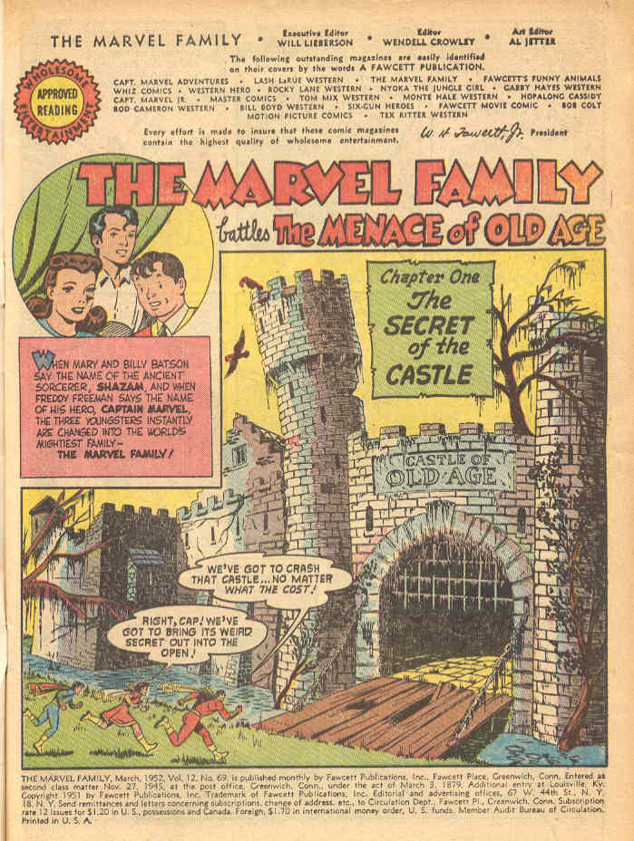Read online The Marvel Family comic -  Issue #69 - 3