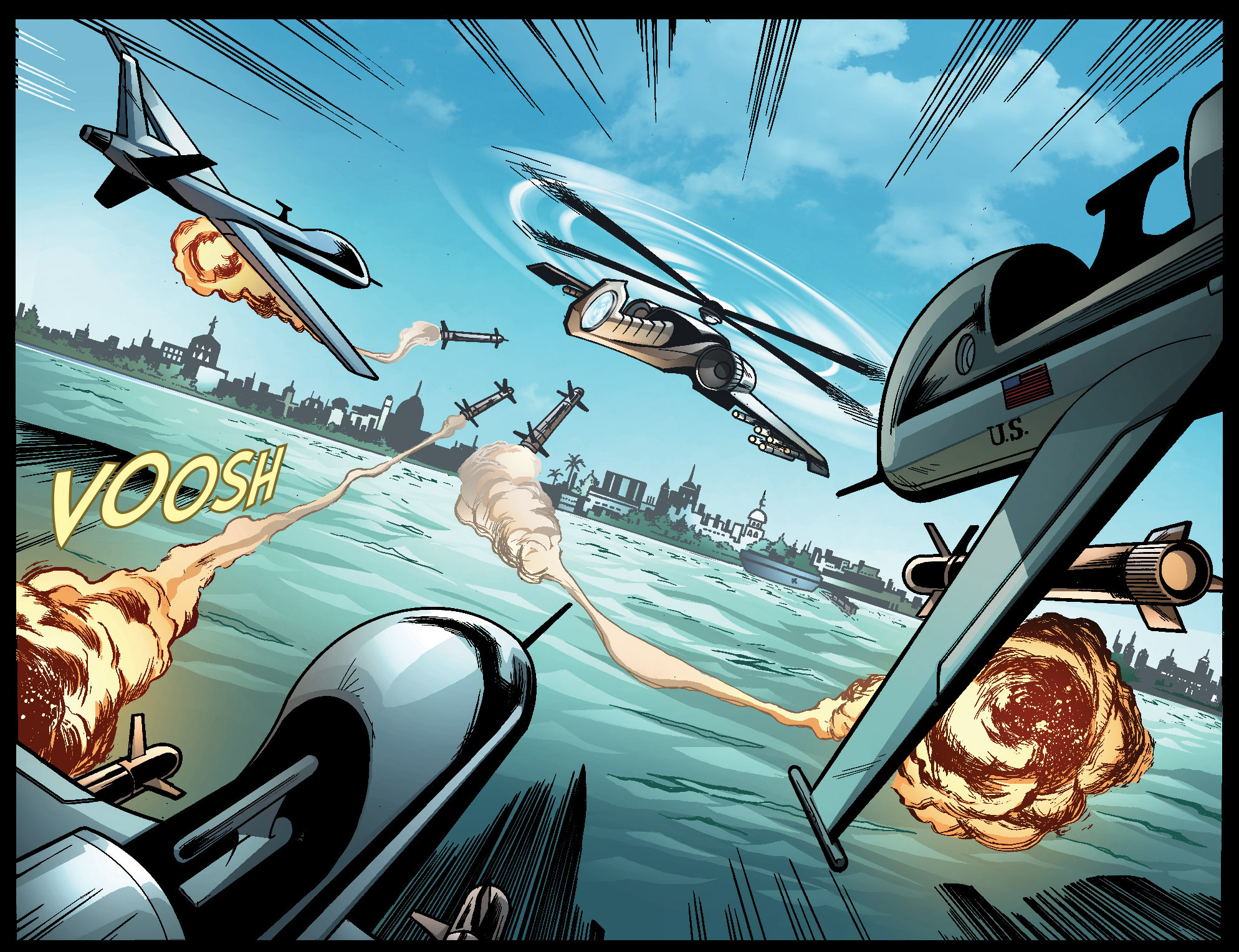 Read online Airwolf Airstrikes comic -  Issue #6 - 36