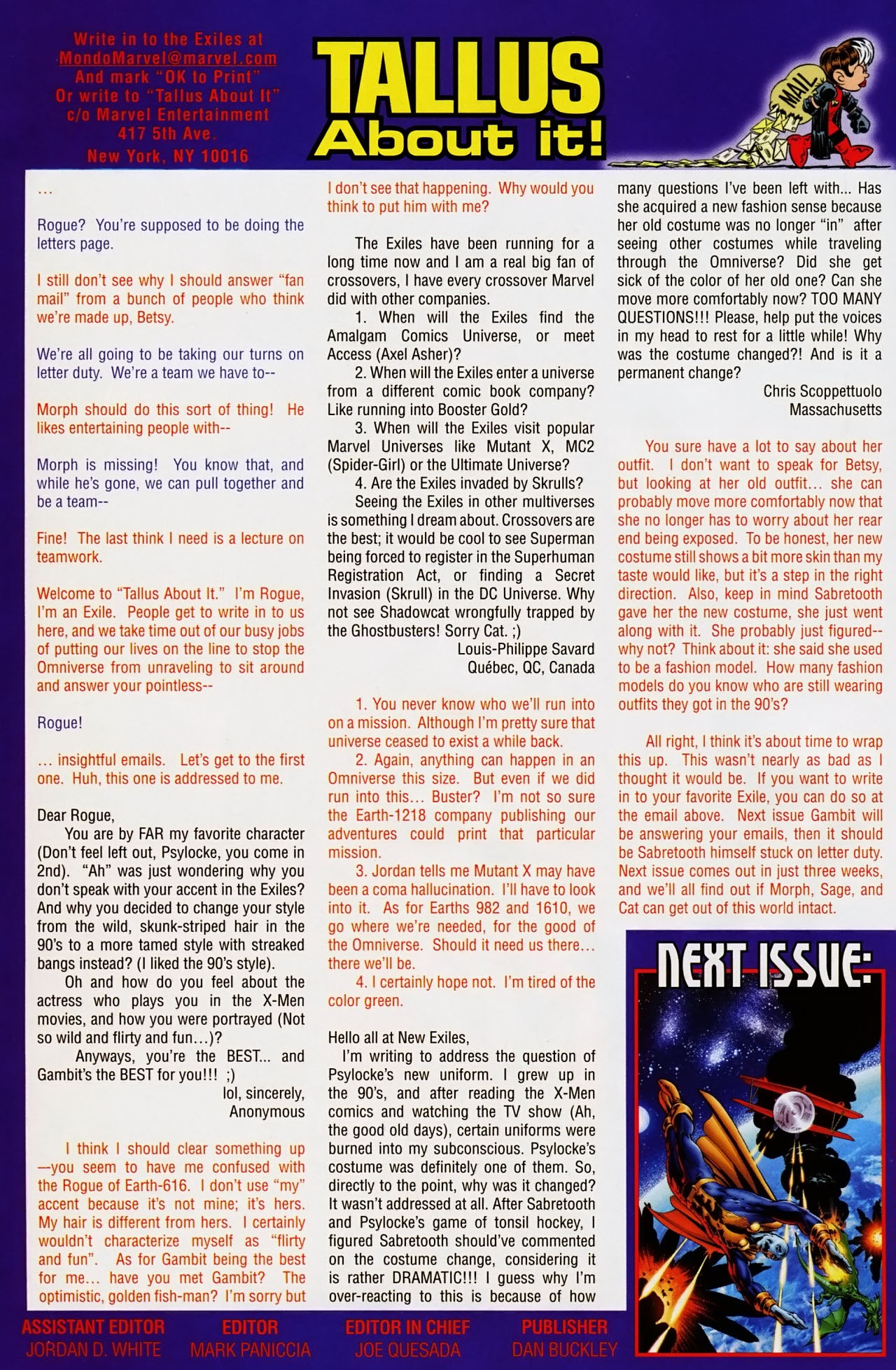 Read online New Exiles comic -  Issue #5 - 25