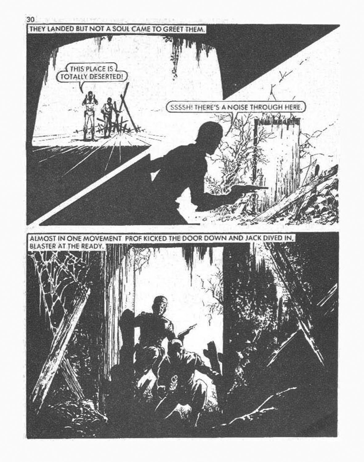 Read online Starblazer comic -  Issue #29 - 30