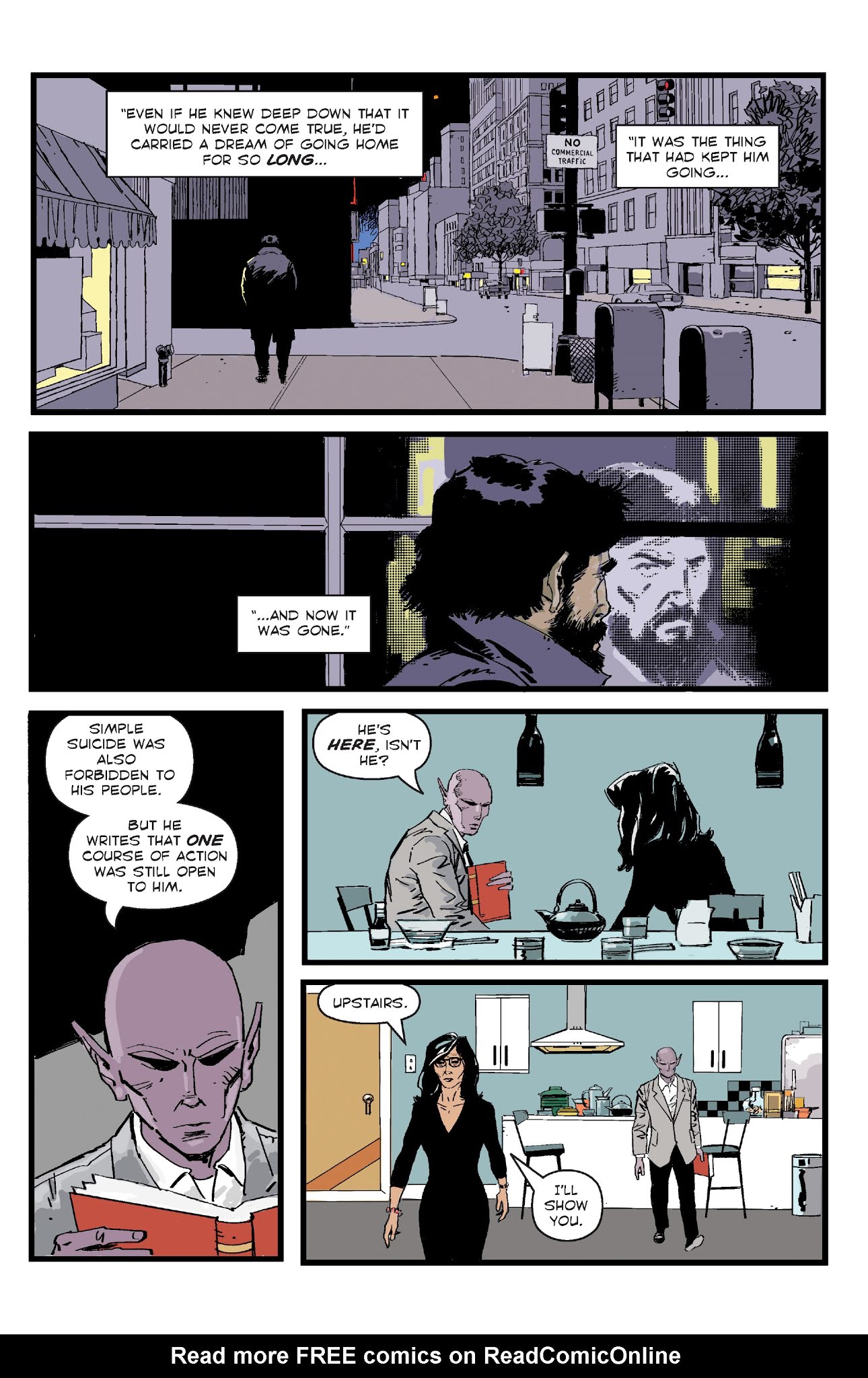 Read online Resident Alien: An Alien in New York comic -  Issue #4 - 9