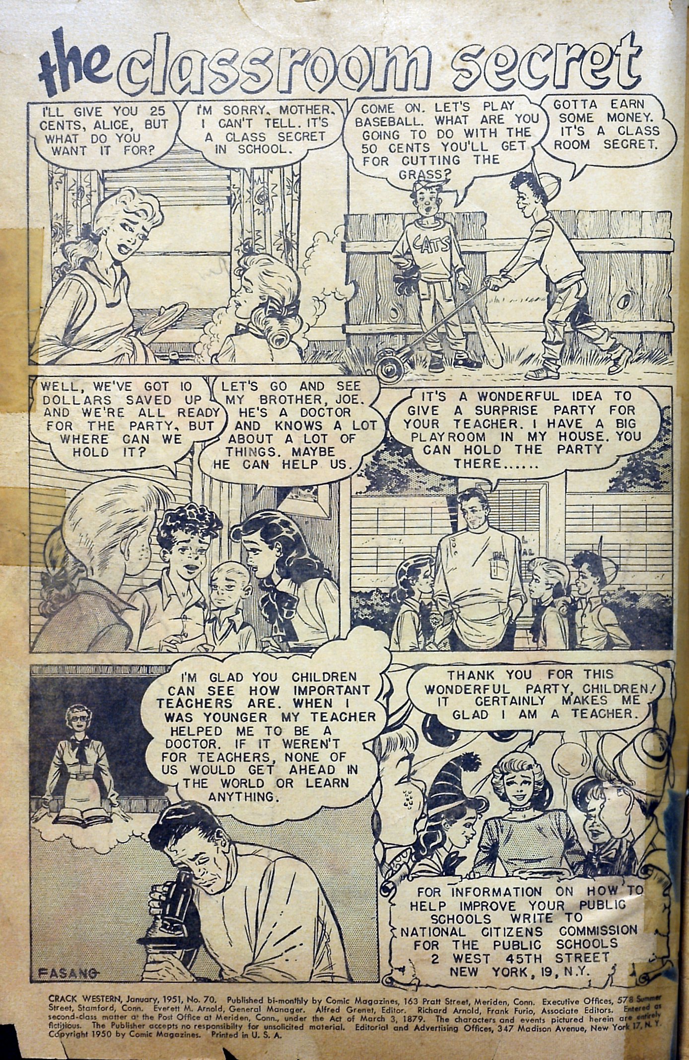 Read online Crack Western comic -  Issue #70 - 2