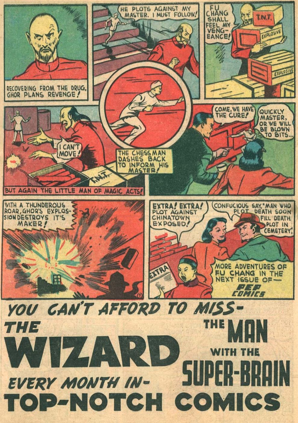 Read online Pep Comics comic -  Issue #3 - 33