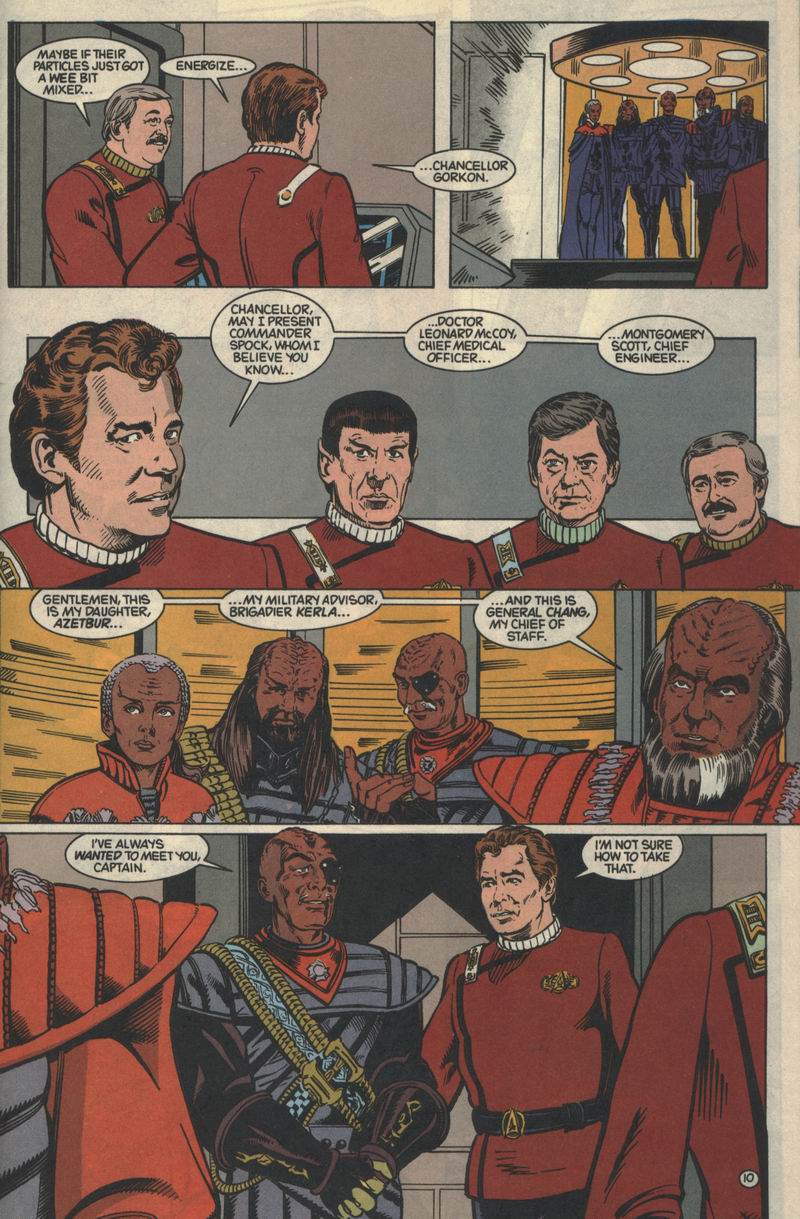 Read online Star Trek VI: The Undiscovered Country comic -  Issue # Full - 12