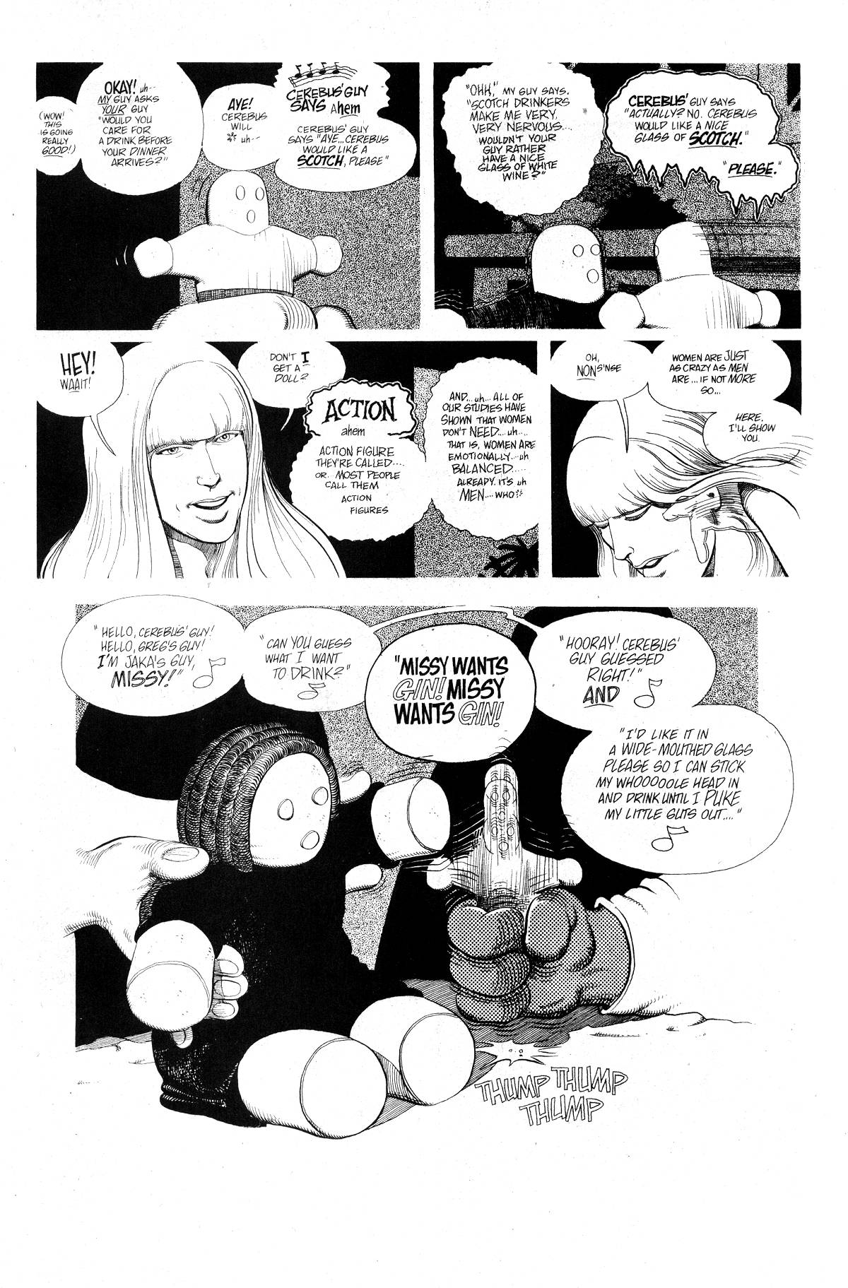 Read online Cerebus comic -  Issue #232 - 12