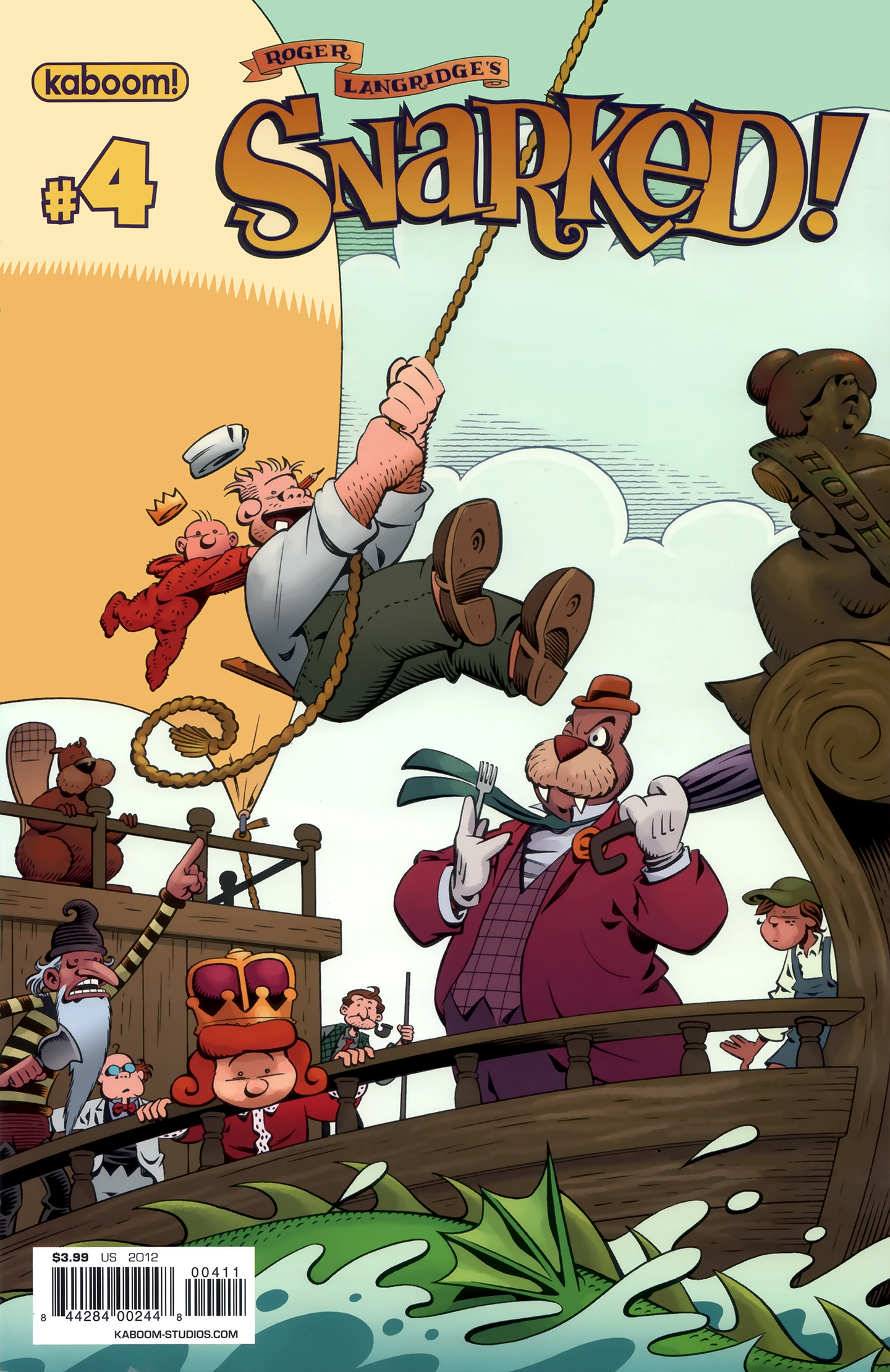 Read online Snarked comic -  Issue #4 - 1