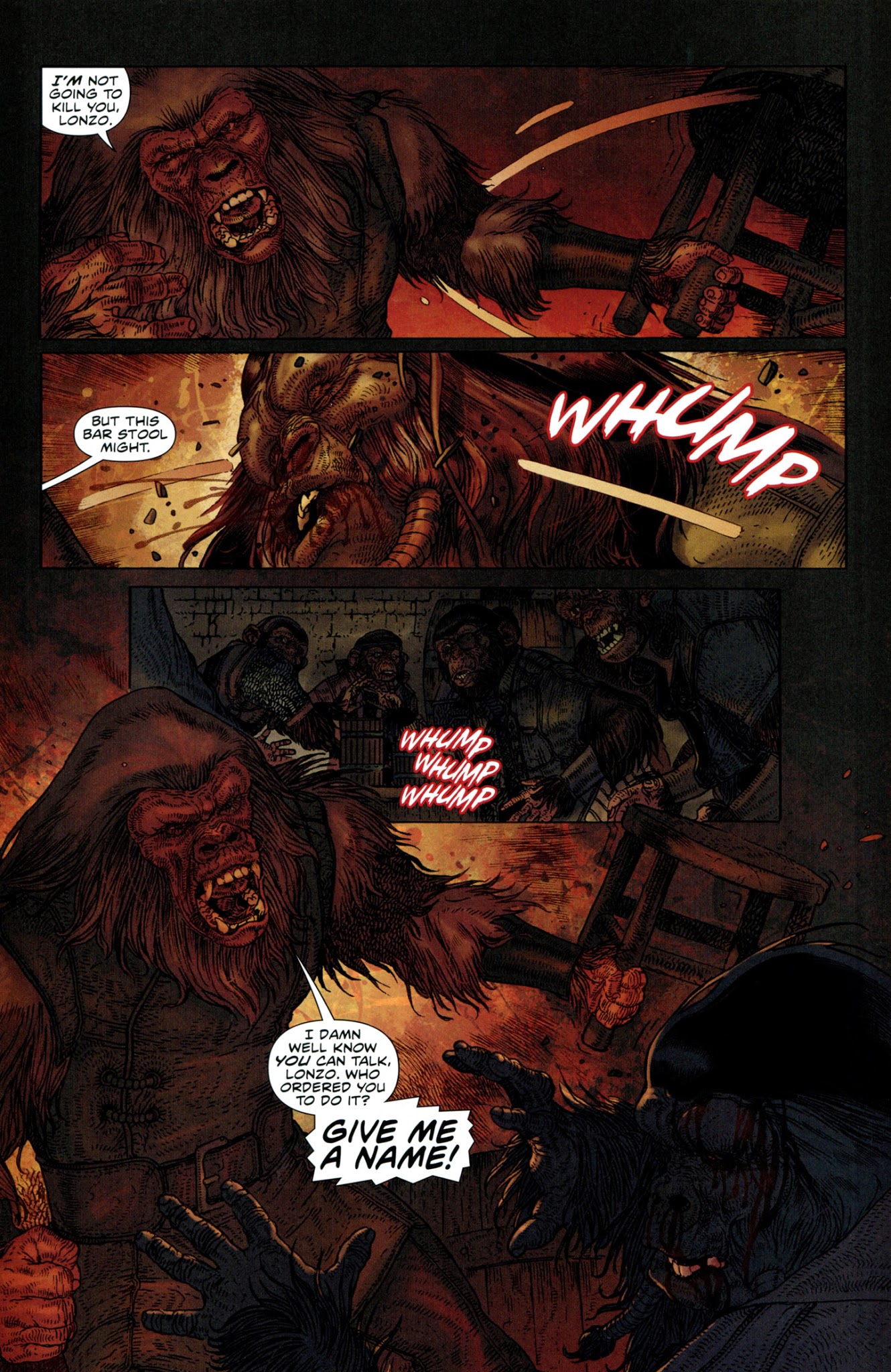Read online Planet of the Apes (2011) comic -  Issue #14 - 23