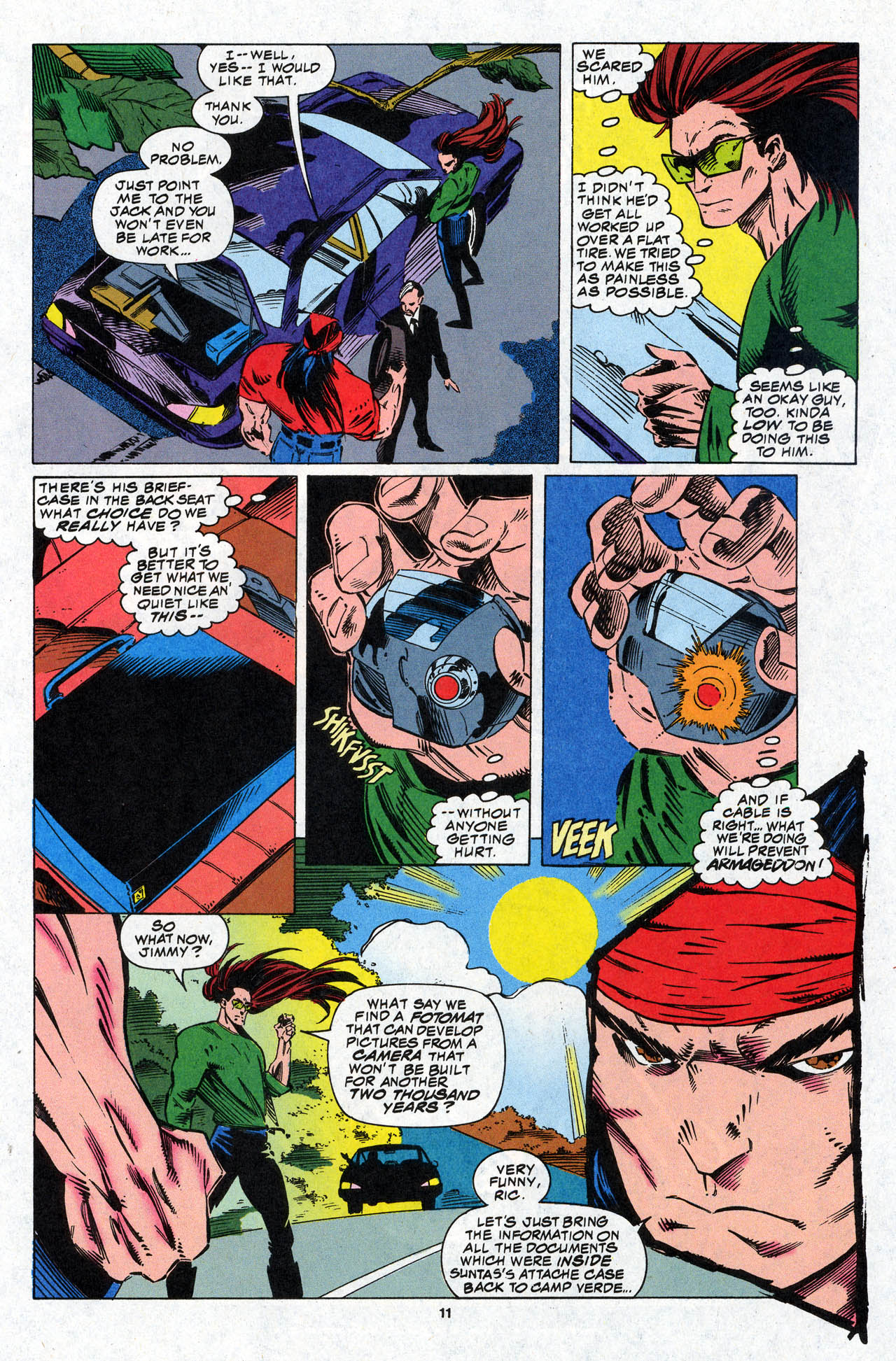 Read online X-Force (1991) comic -  Issue #35 - 12