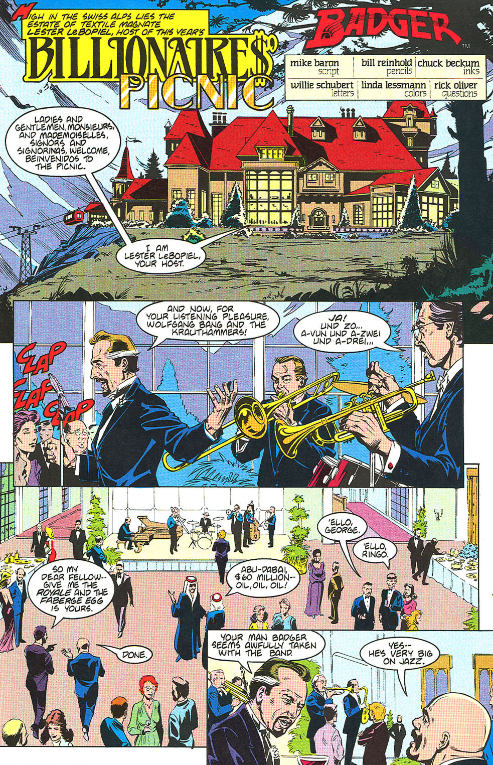 Read online The Badger comic -  Issue #20 - 3