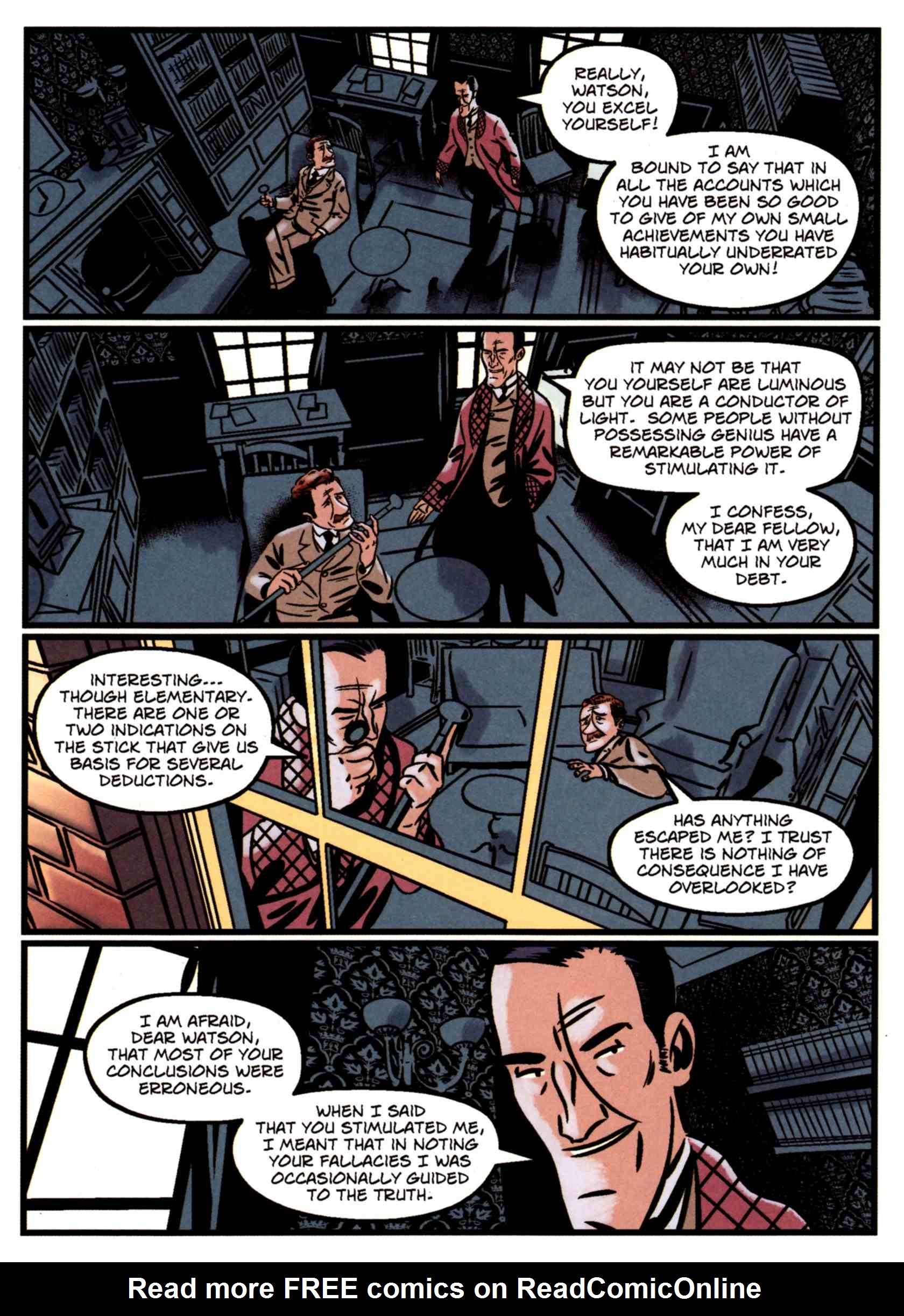 Read online The Hound of the Baskervilles (2009) comic -  Issue # TPB - 9