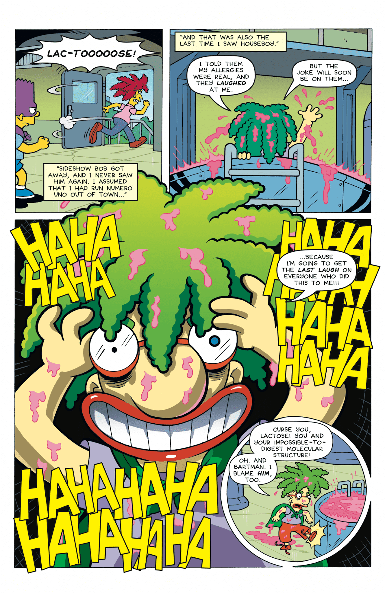 Read online Simpsons One-Shot Wonders: Bartman Spectacularly Super Secret Saga comic -  Issue #2 - 17