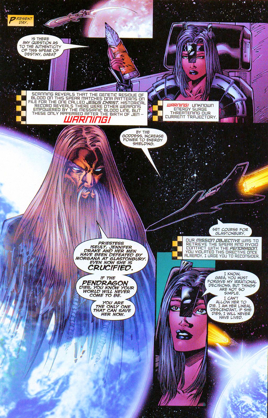 Read online Lady Pendragon comic -  Issue #6 - 8