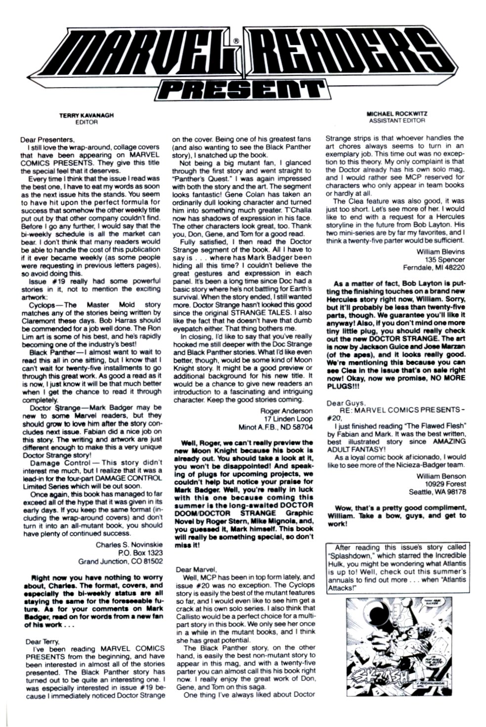 Read online Marvel Comics Presents (1988) comic -  Issue #26 - 35