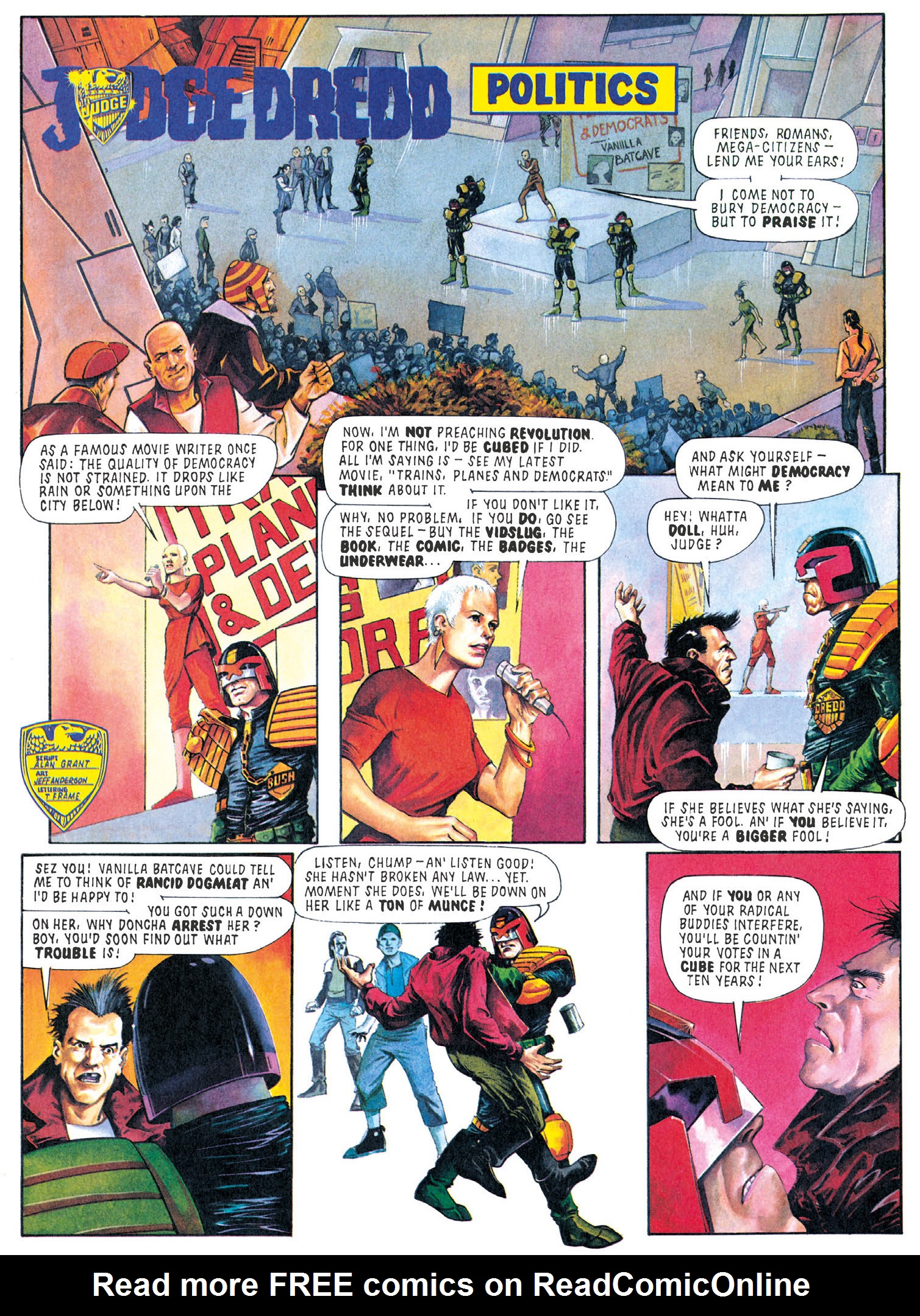 Read online Essential Judge Dredd: America comic -  Issue # TPB (Part 1) - 37