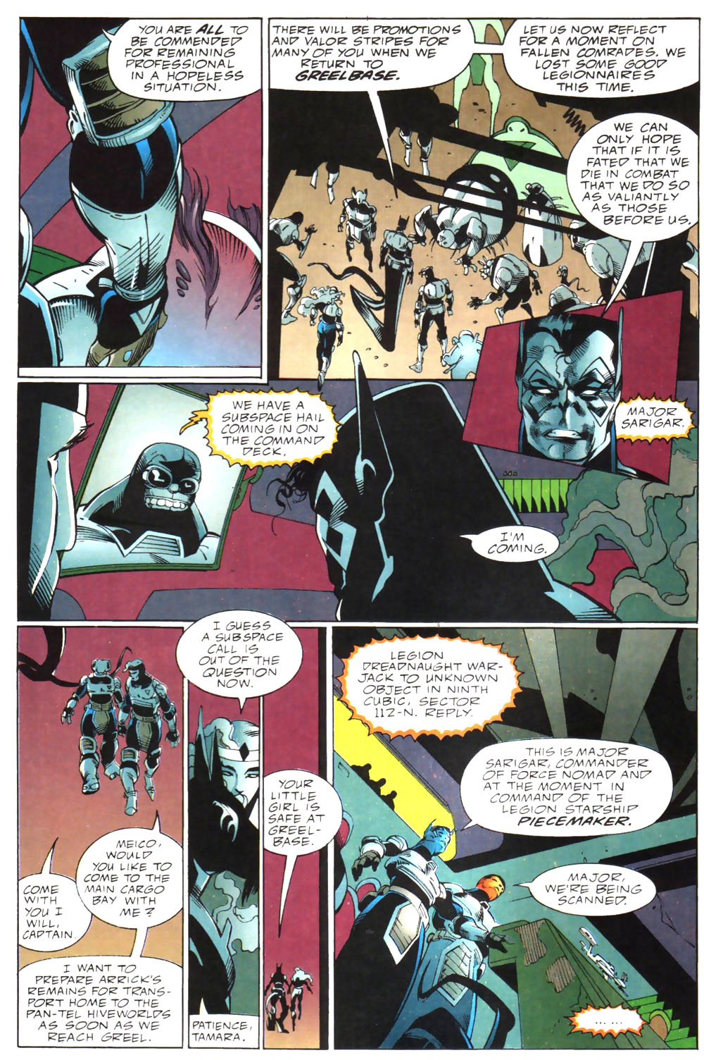 Read online Alien Legion: On the Edge comic -  Issue #3 - 18