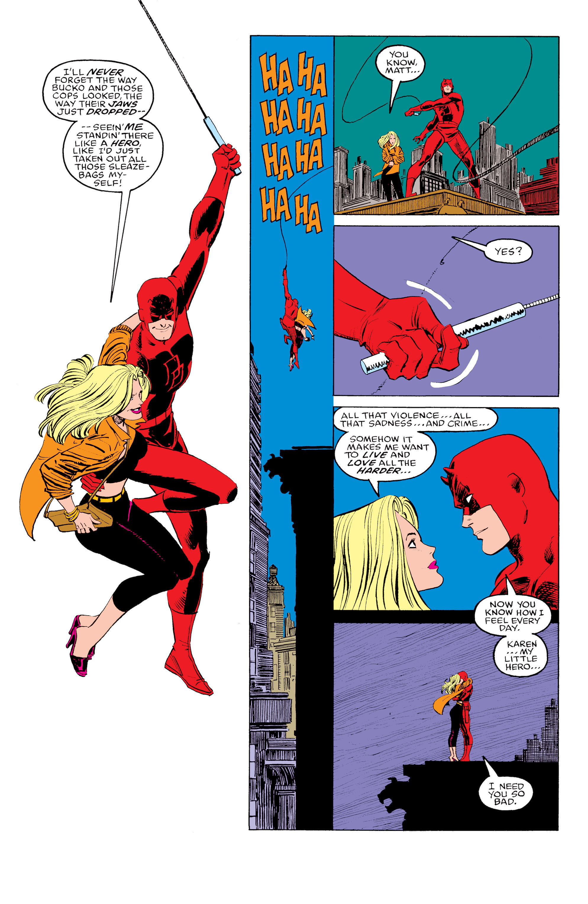 Read online Daredevil Epic Collection: A Touch Of Typhoid comic -  Issue # TPB (Part 1) - 184