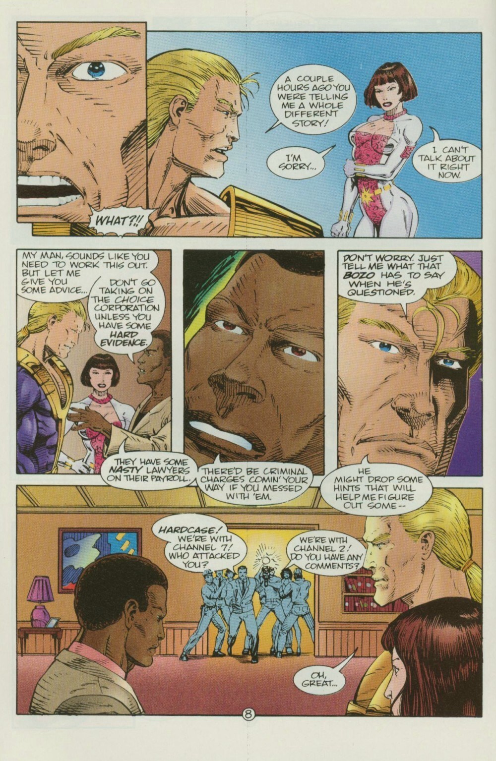 Read online Hardcase comic -  Issue #3 - 9