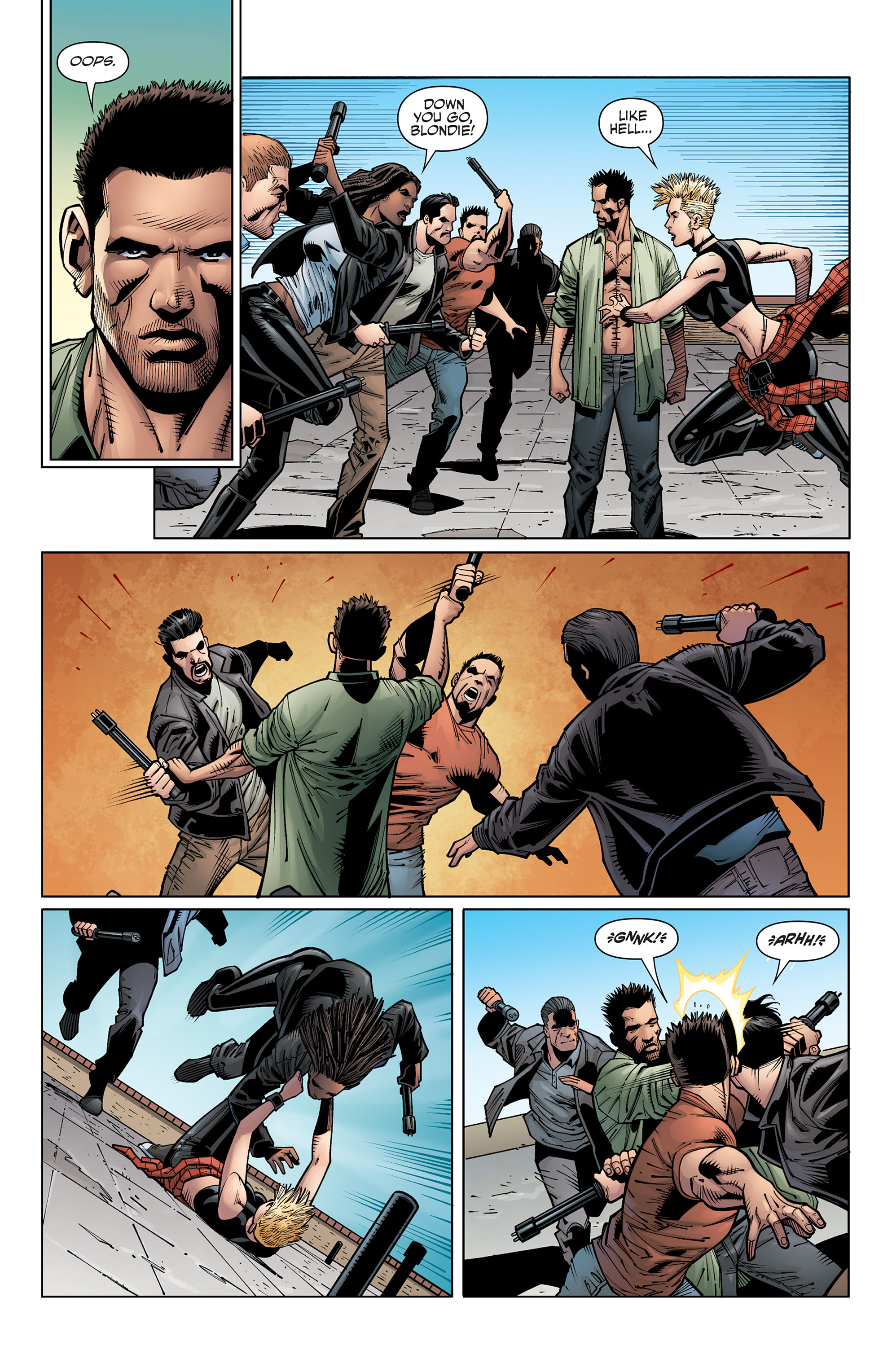 Read online Barb Wire (2015) comic -  Issue #7 - 8