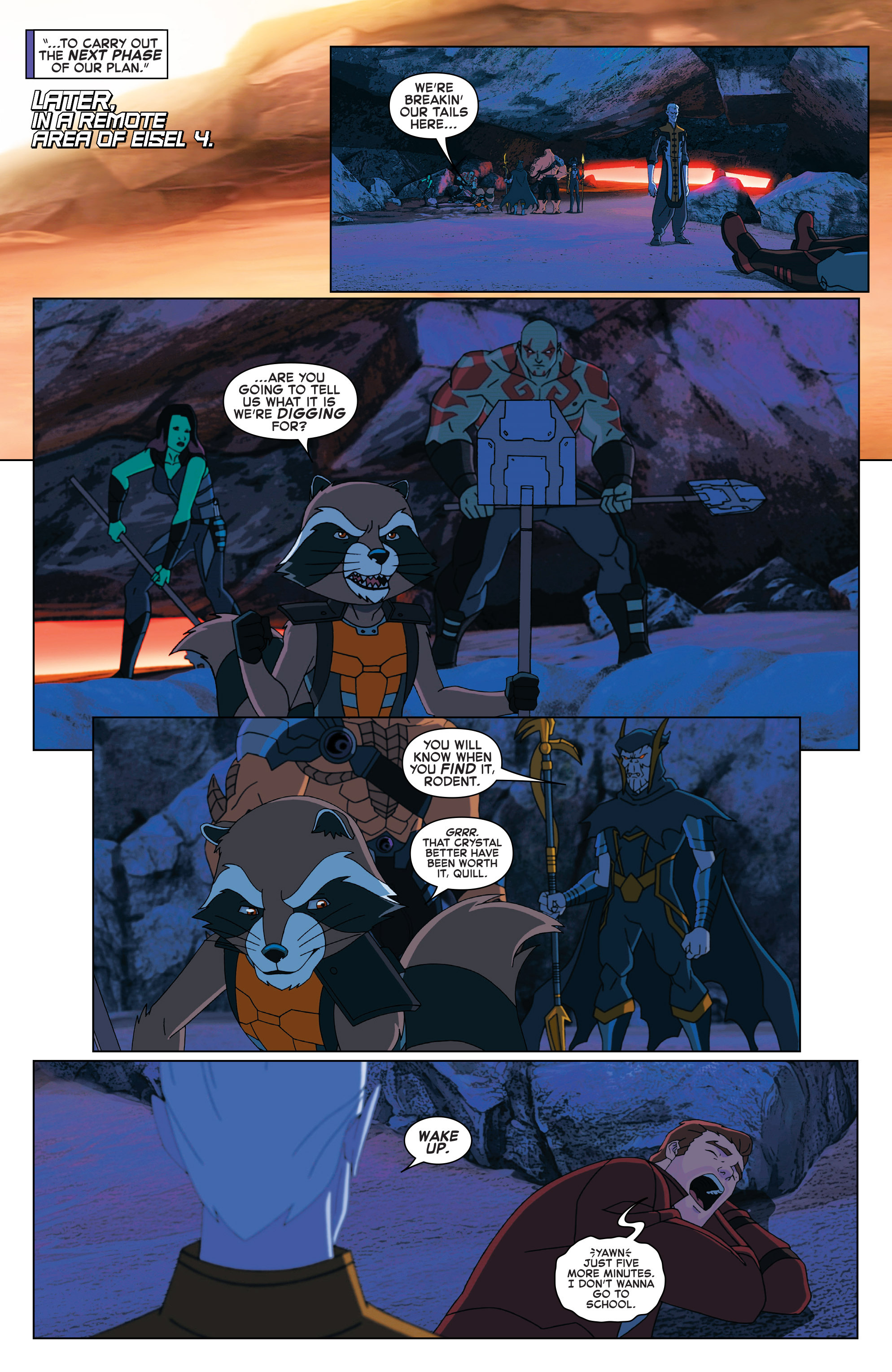 Read online Marvel Universe Guardians of the Galaxy [II] comic -  Issue #6 - 14