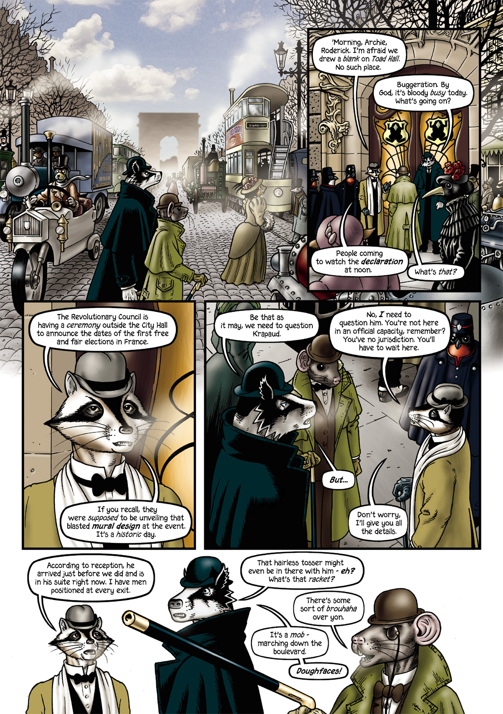 Read online Grandville Bête Noire comic -  Issue # TPB - 62