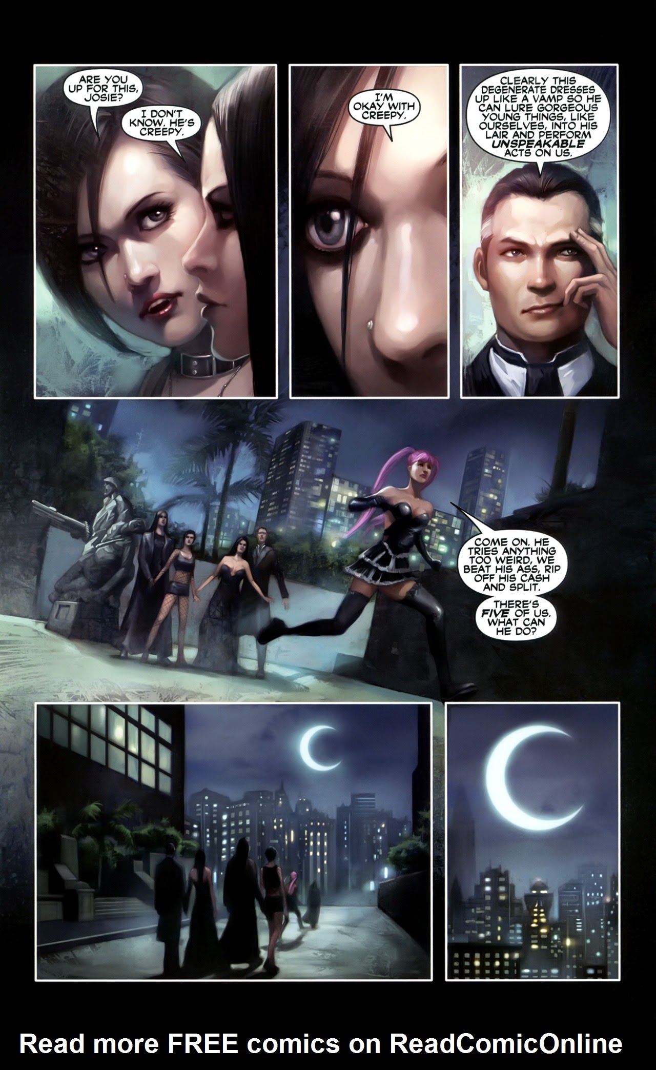 Read online FVZA: Federal Vampire and Zombie Agency comic -  Issue #1 - 24