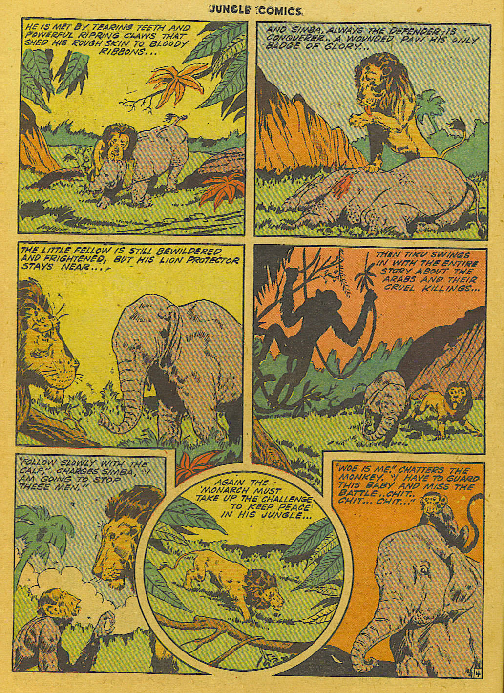 Read online Jungle Comics comic -  Issue #50 - 18