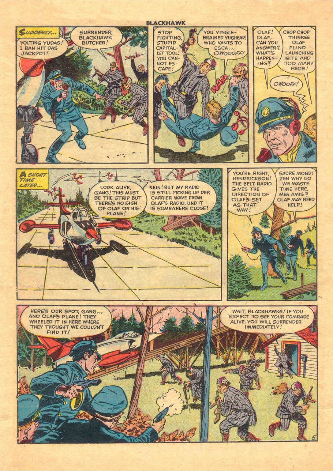 Read online Blackhawk (1957) comic -  Issue #67 - 29