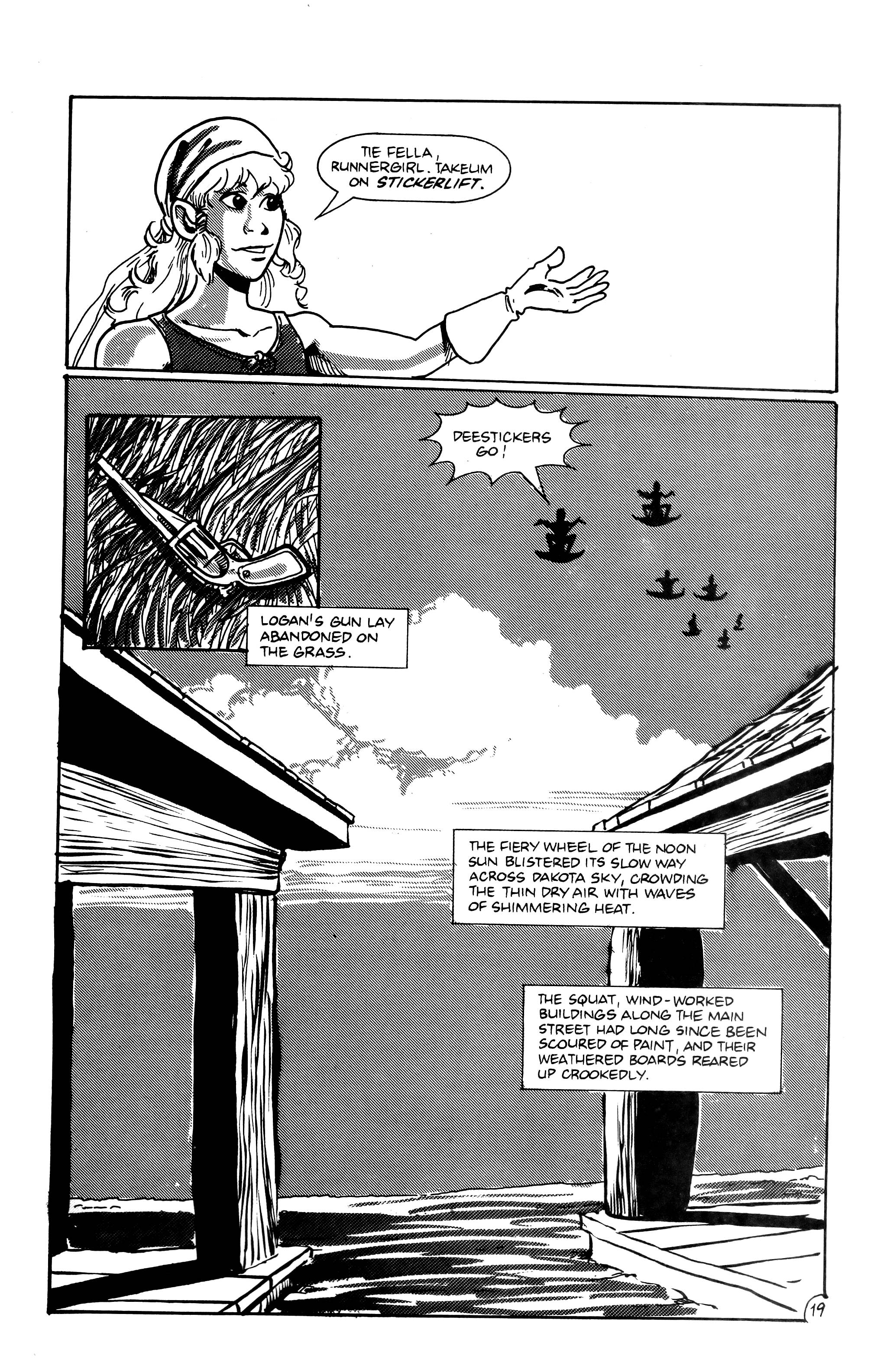 Read online Logan's Run (1990) comic -  Issue #4 - 21