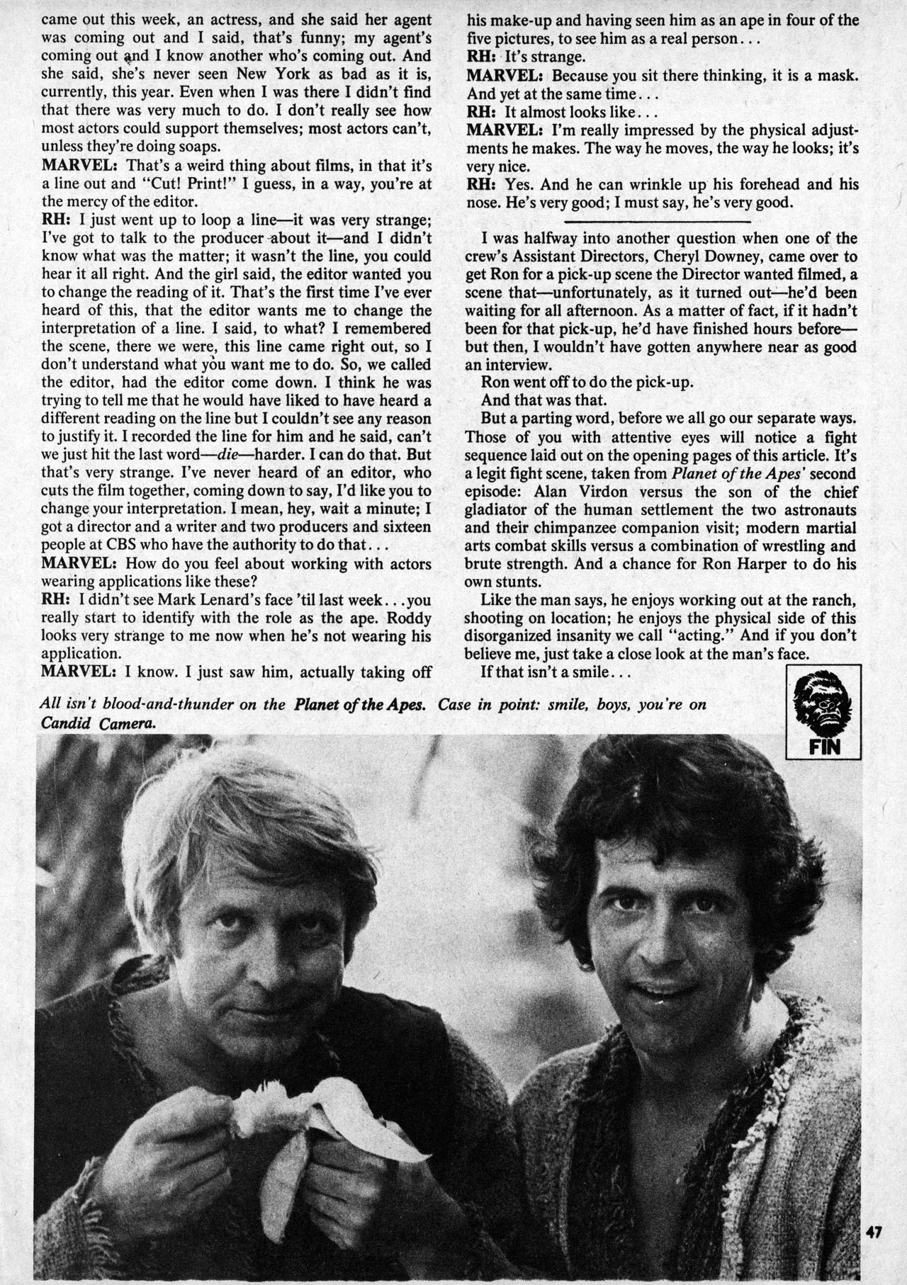 Read online Planet of the Apes comic -  Issue #4 - 42