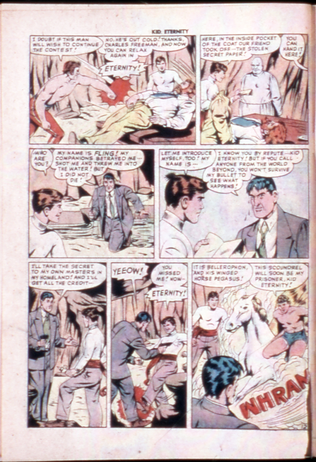 Read online Kid Eternity (1946) comic -  Issue #17 - 14