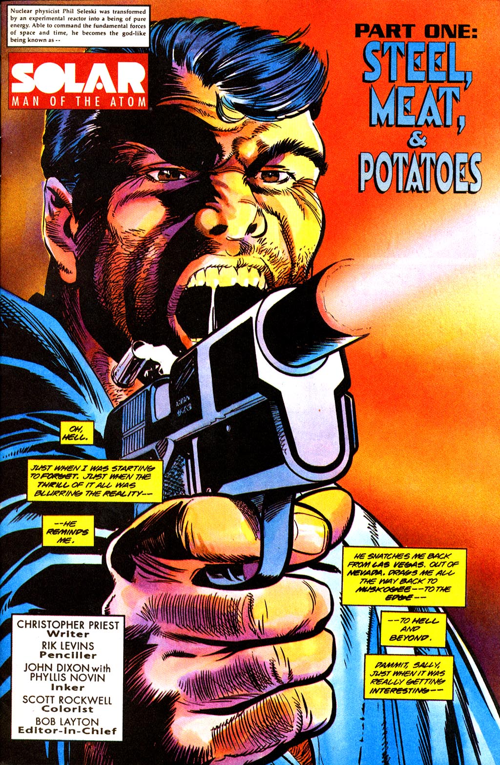 Read online Solar, Man of the Atom comic -  Issue #44 - 2