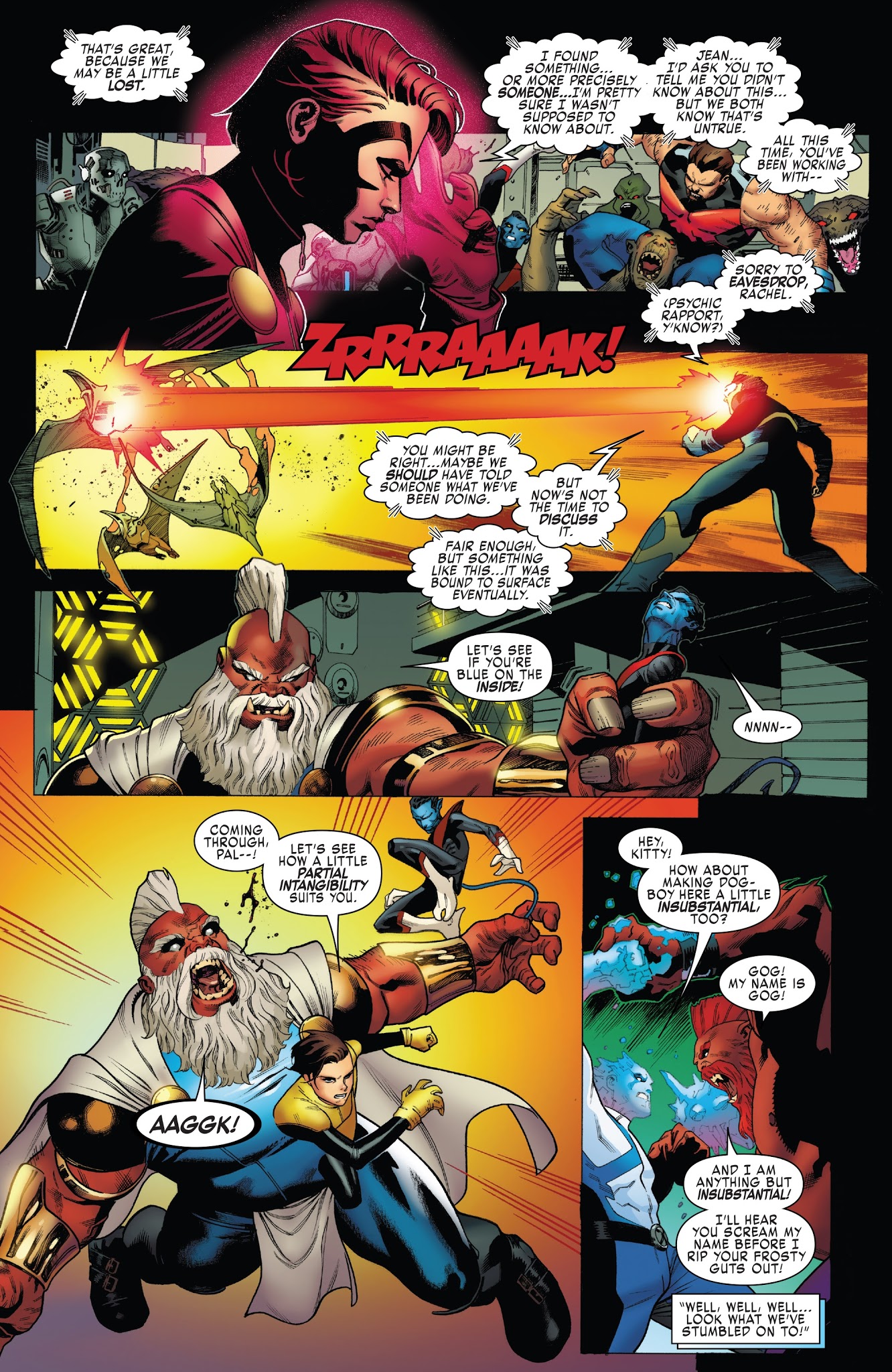 Read online X-Men: Blue comic -  Issue #15 - 7