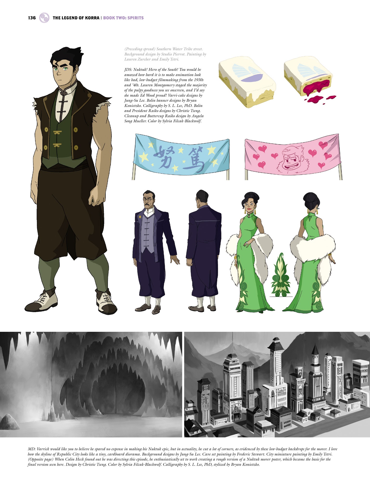 Read online The Legend of Korra: The Art of the Animated Series comic -  Issue # TPB 2 - 125