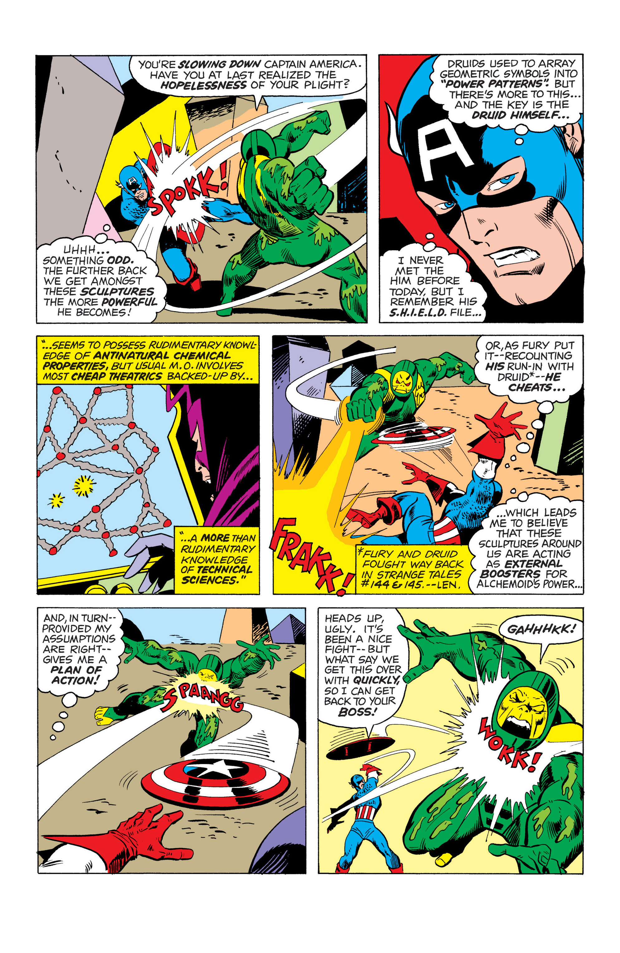 Read online Marvel Masterworks: Captain America comic -  Issue # TPB 9 (Part 3) - 37