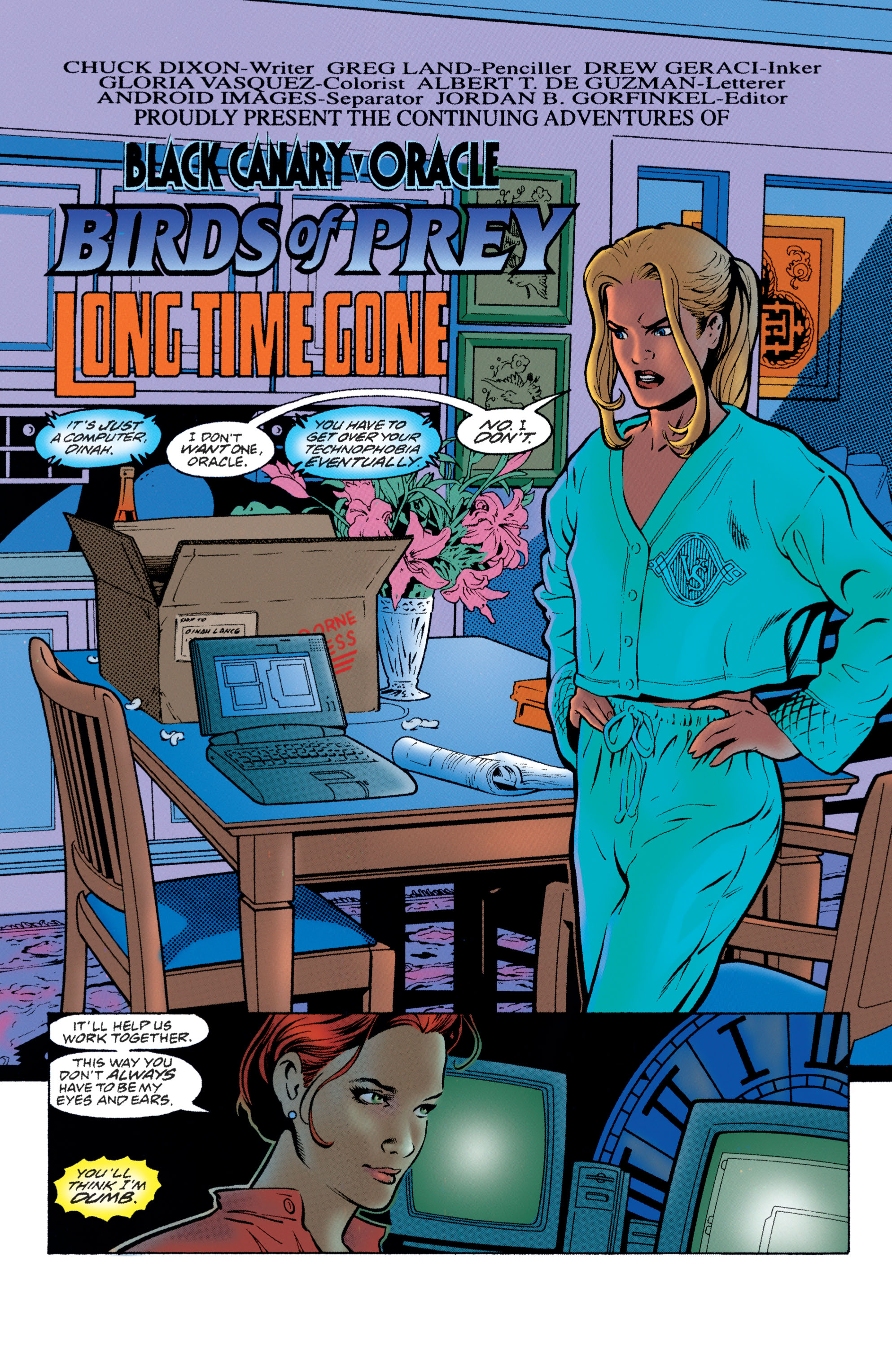 Read online Birds of Prey (1999) comic -  Issue #1 - 3