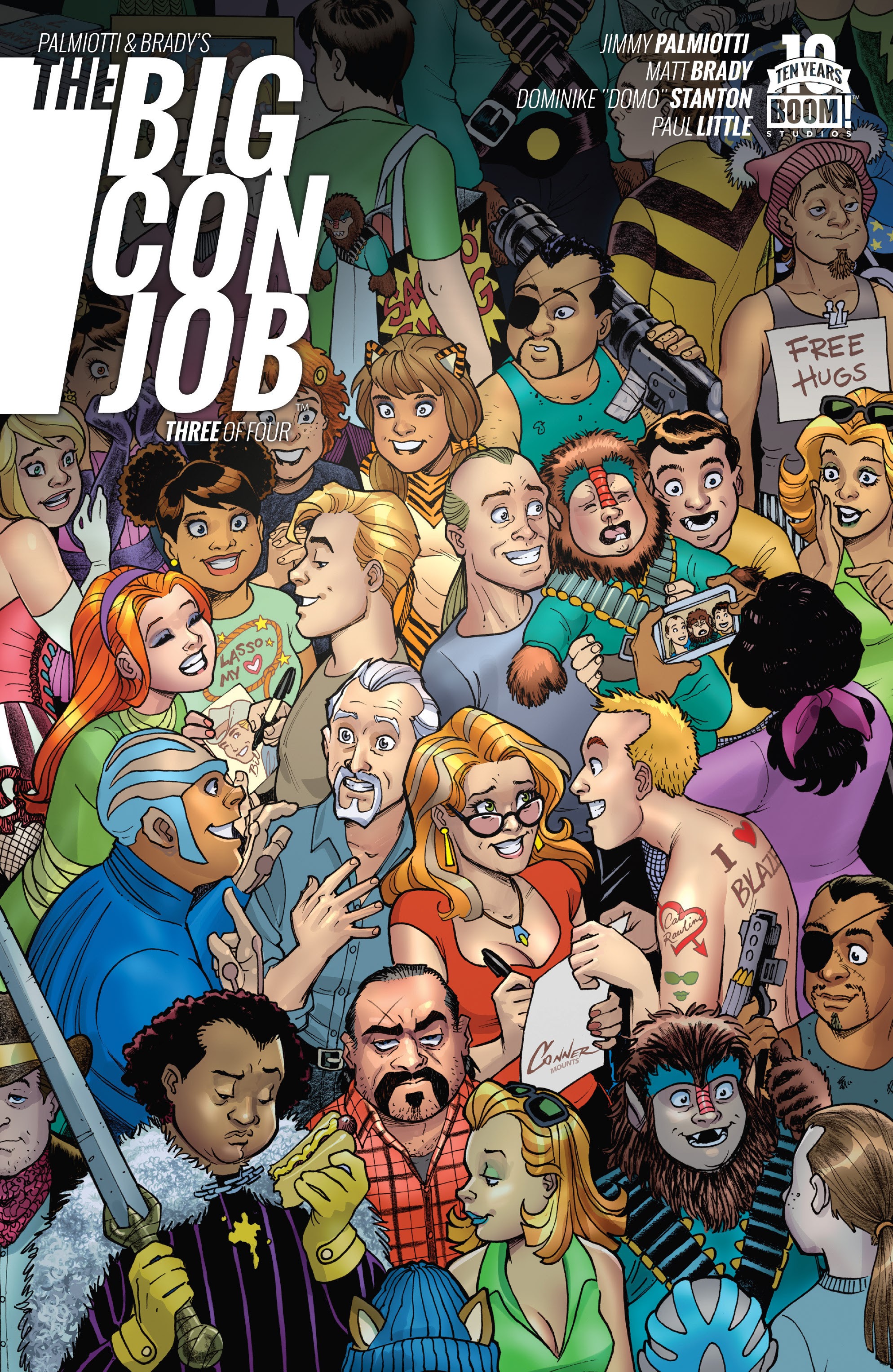 Read online Palmiotti & Brady's The Big Con Job comic -  Issue #3 - 1