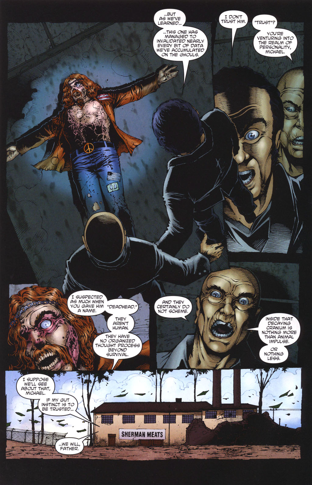 Read online Escape of the Living Dead: Airborne comic -  Issue #1 - 4