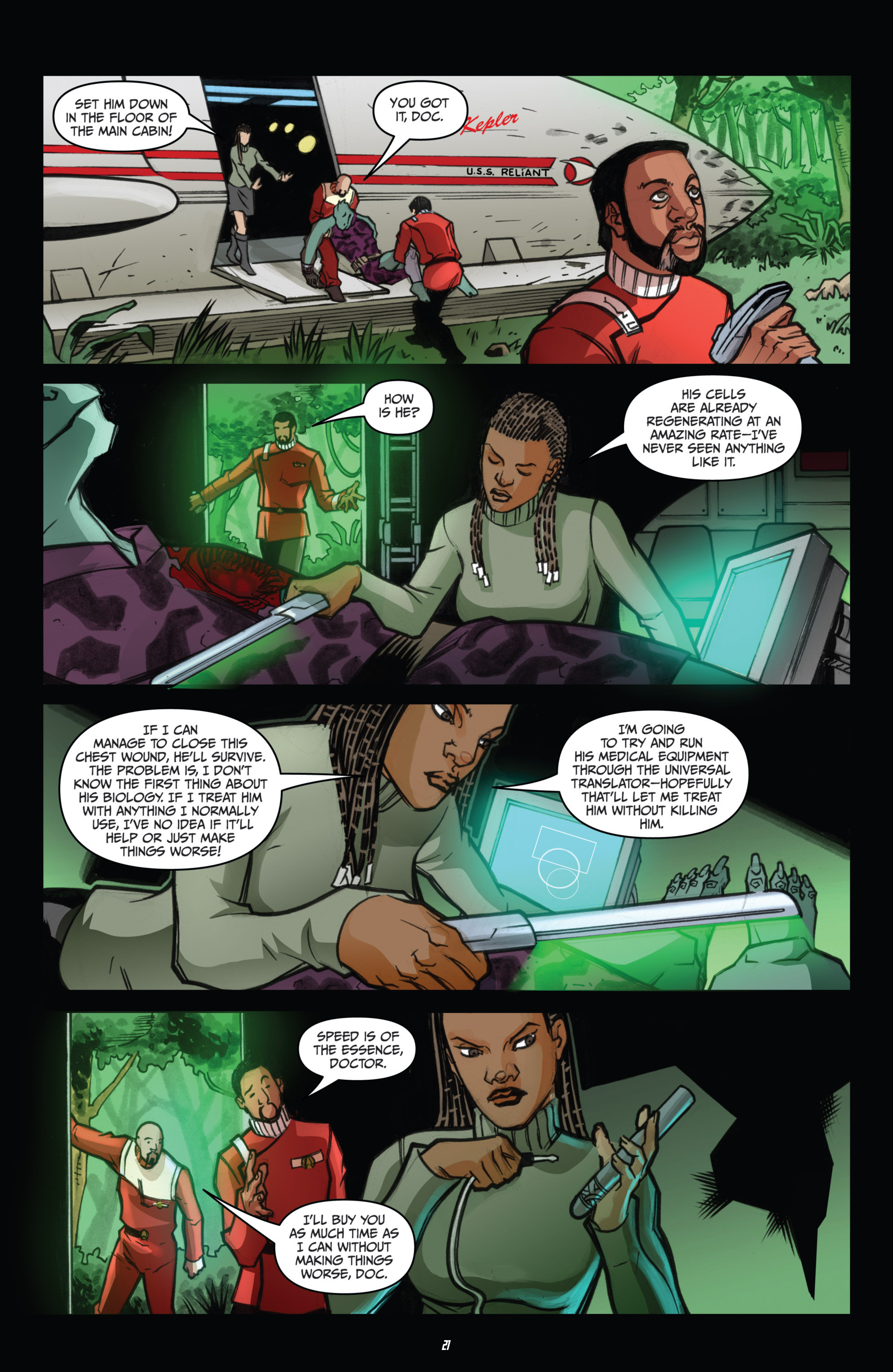 Read online Star Trek: Alien Spotlight comic -  Issue # TPB 1 - 22