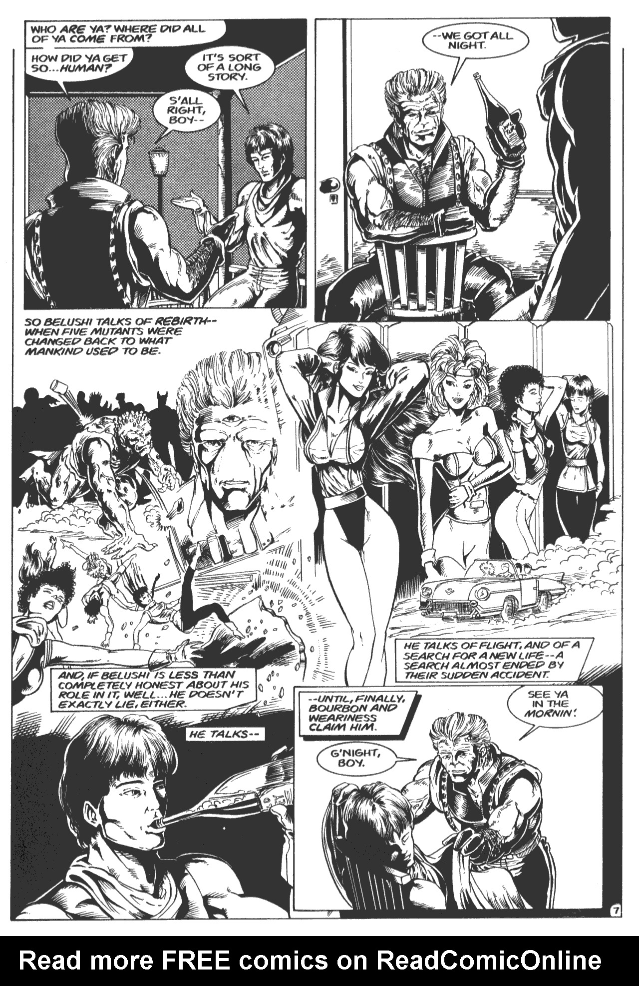 Read online Ex-Mutants (1986) comic -  Issue #2 - 10